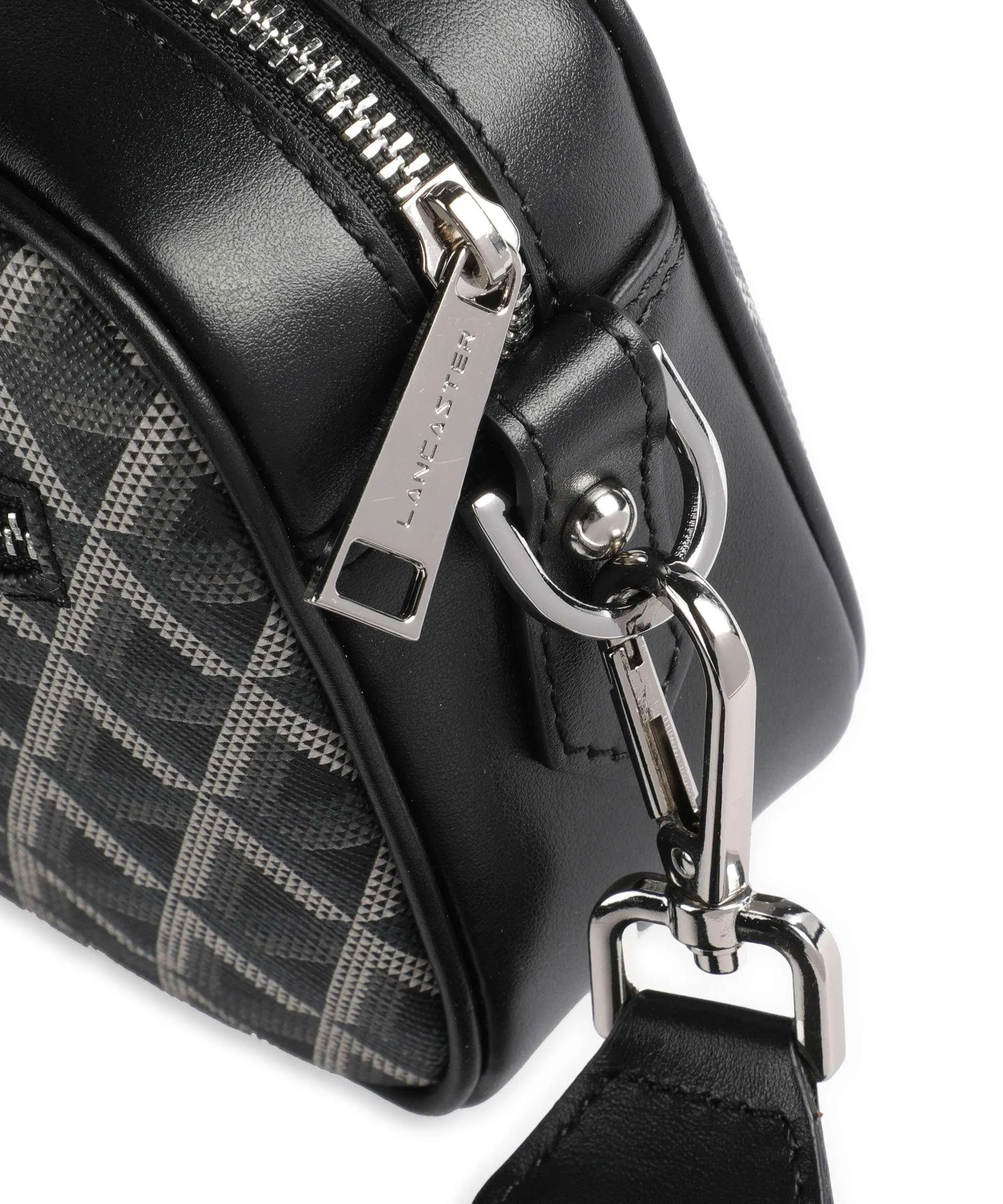  Lancaster Ikon IT Borsa a tracolla pelle sintetica nero  