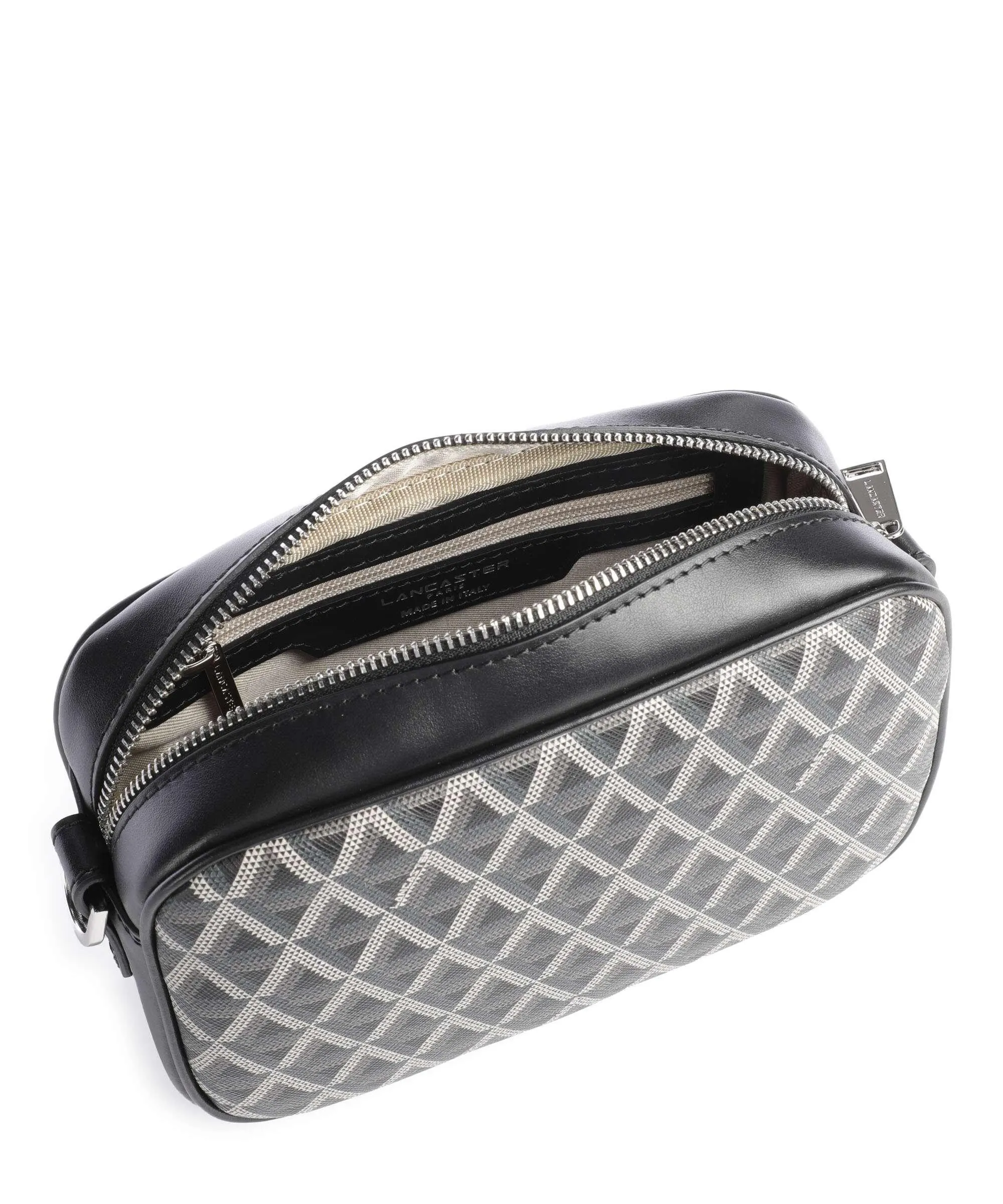  Lancaster Ikon IT Borsa a tracolla pelle sintetica nero  