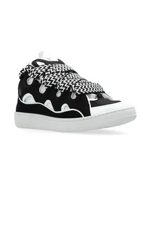 LANVIN Calzature,Sneakers Sneakers Curb nero e bianco 