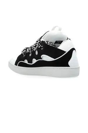 LANVIN Calzature,Sneakers Sneakers Curb nero e bianco 