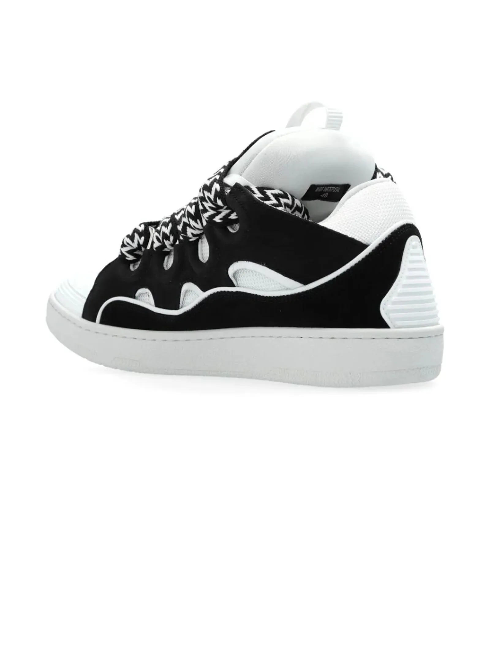 LANVIN Calzature,Sneakers Sneakers Curb nero e bianco 
