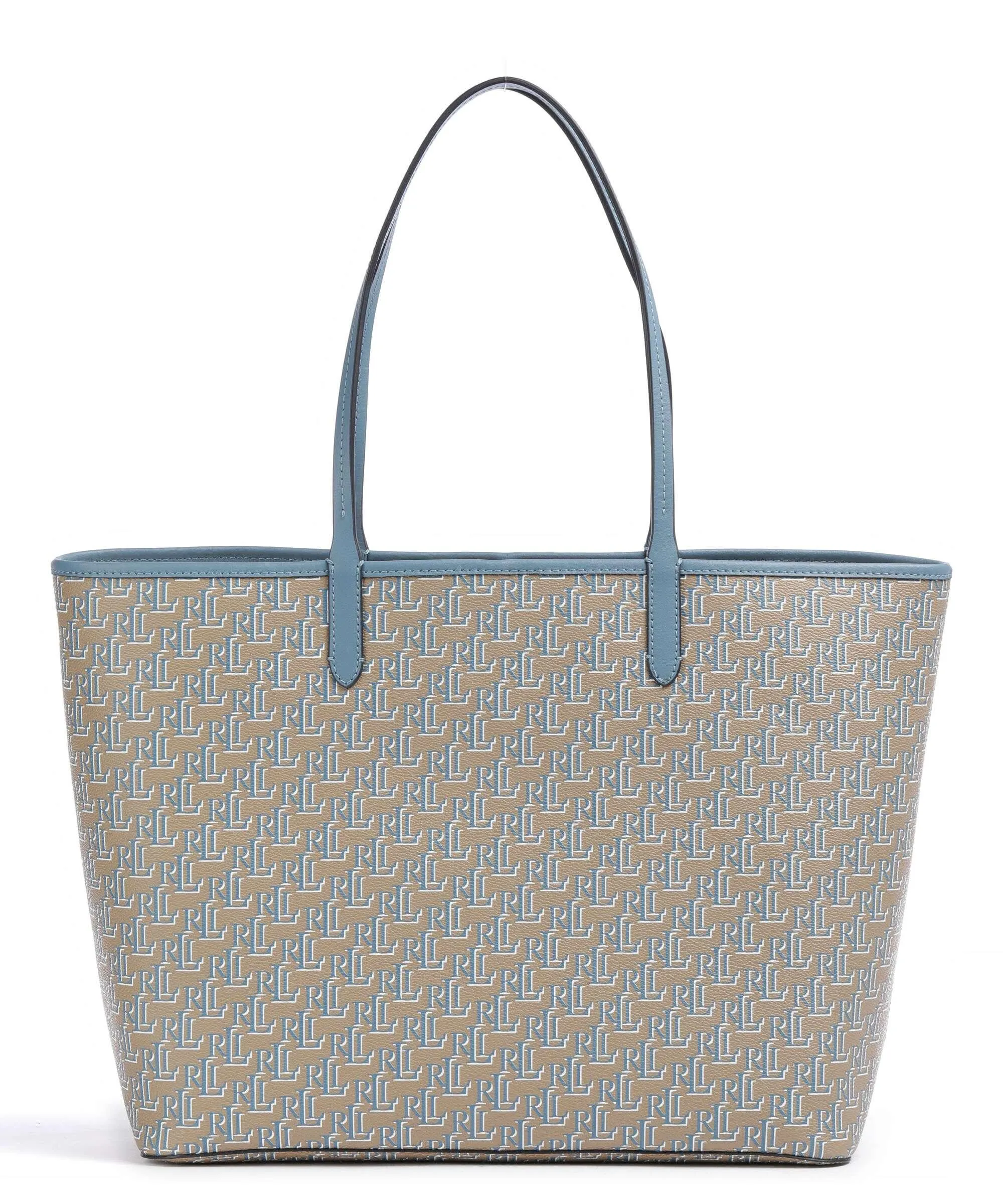  Lauren Ralph Lauren Collins 36 Borsa shopper pelle sintetica beige  
