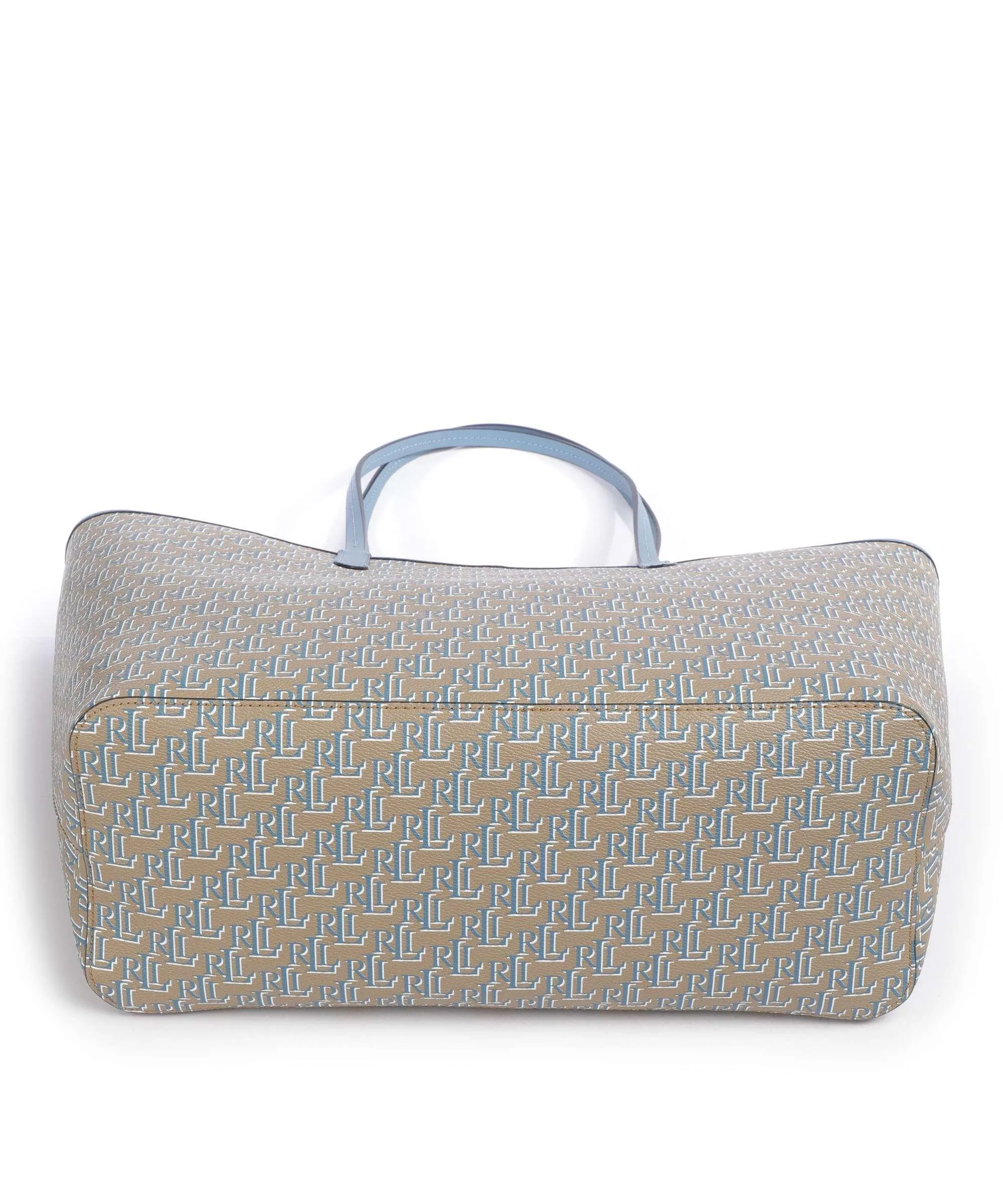  Lauren Ralph Lauren Collins 36 Borsa shopper pelle sintetica beige  