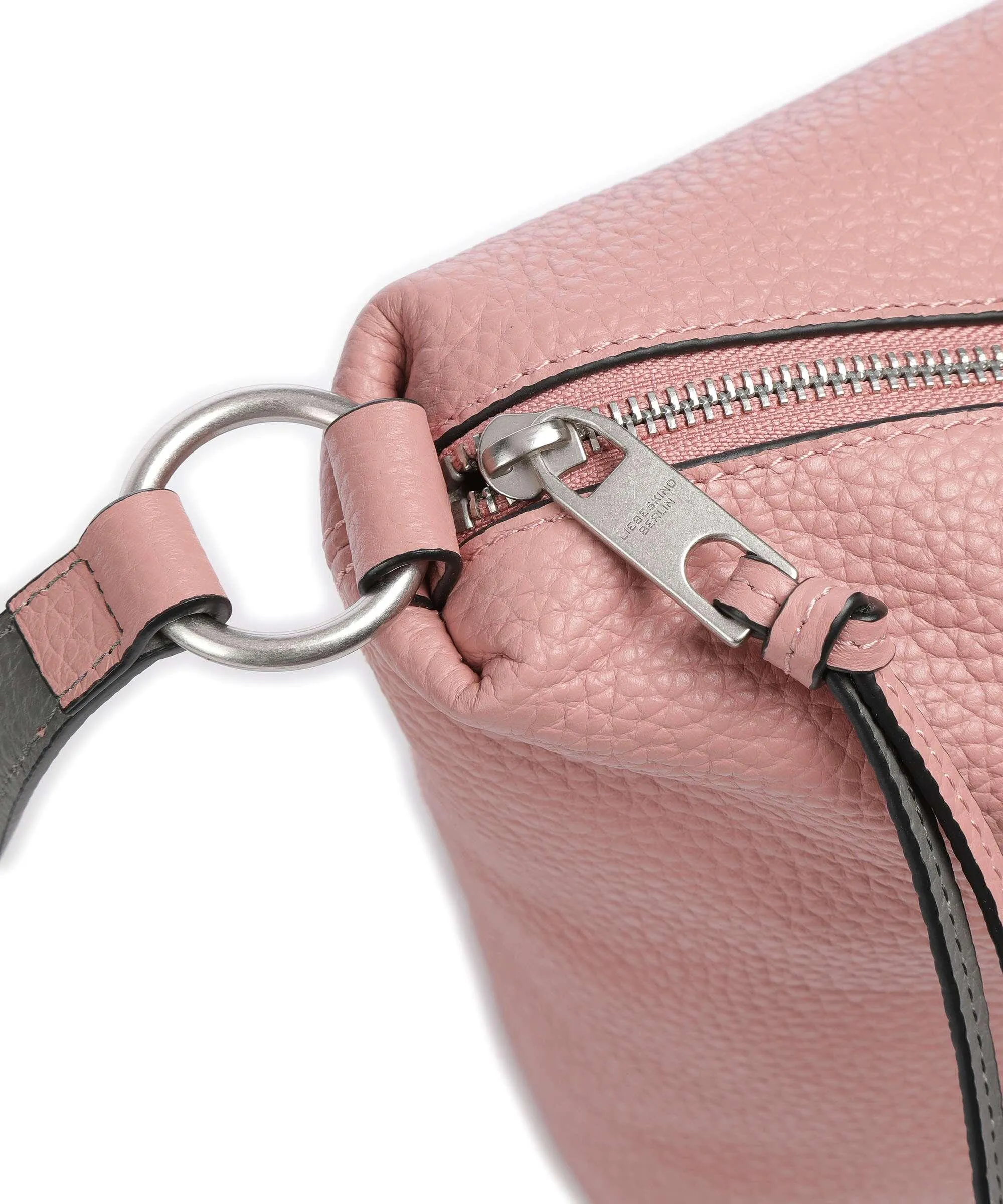 Liebeskind Aissa Heavy Pebble S Borsa hobo pelle granulata rosa  