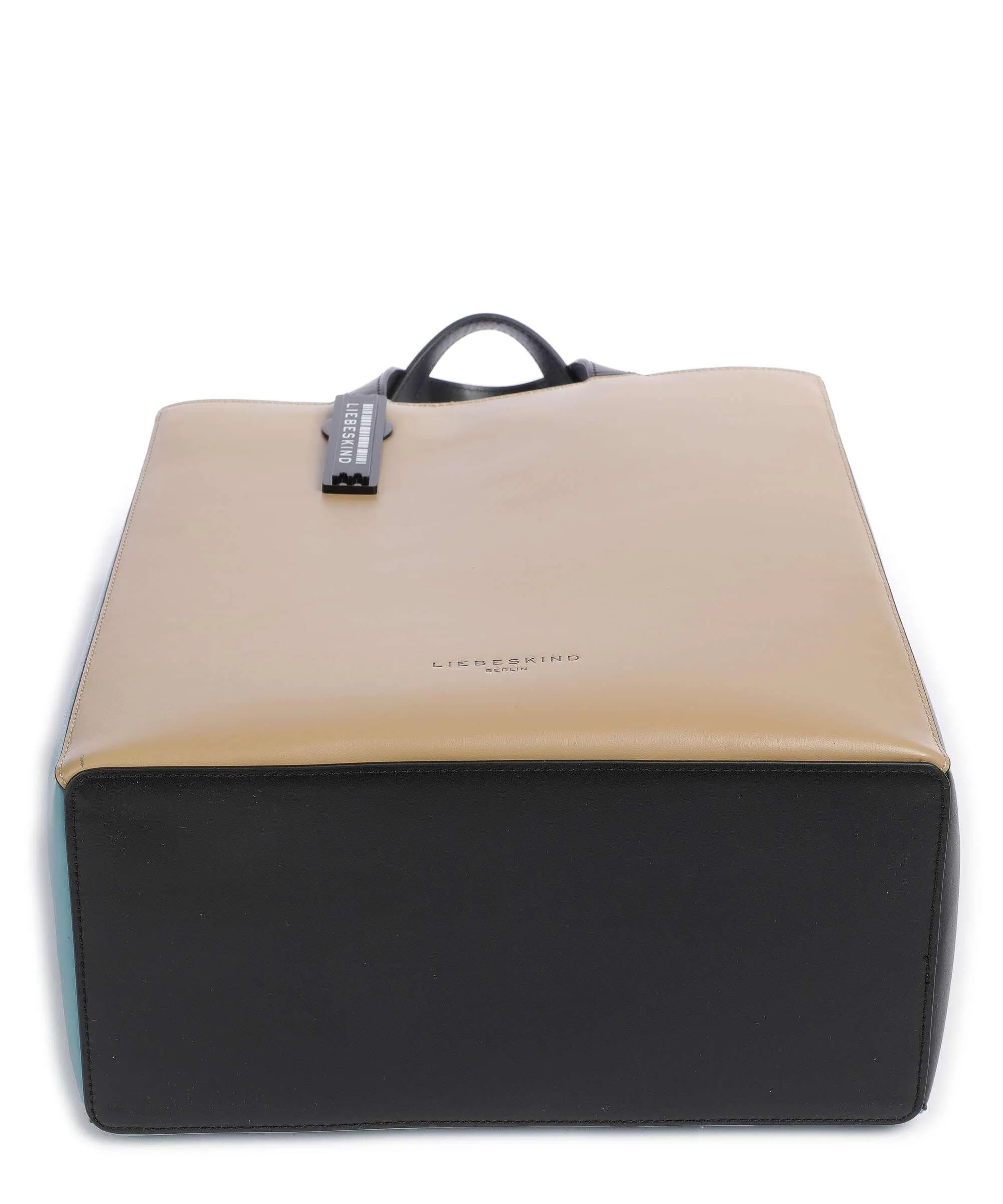  Liebeskind Paper Bag Animation M Borsa a mano pelle liscia multicolore  