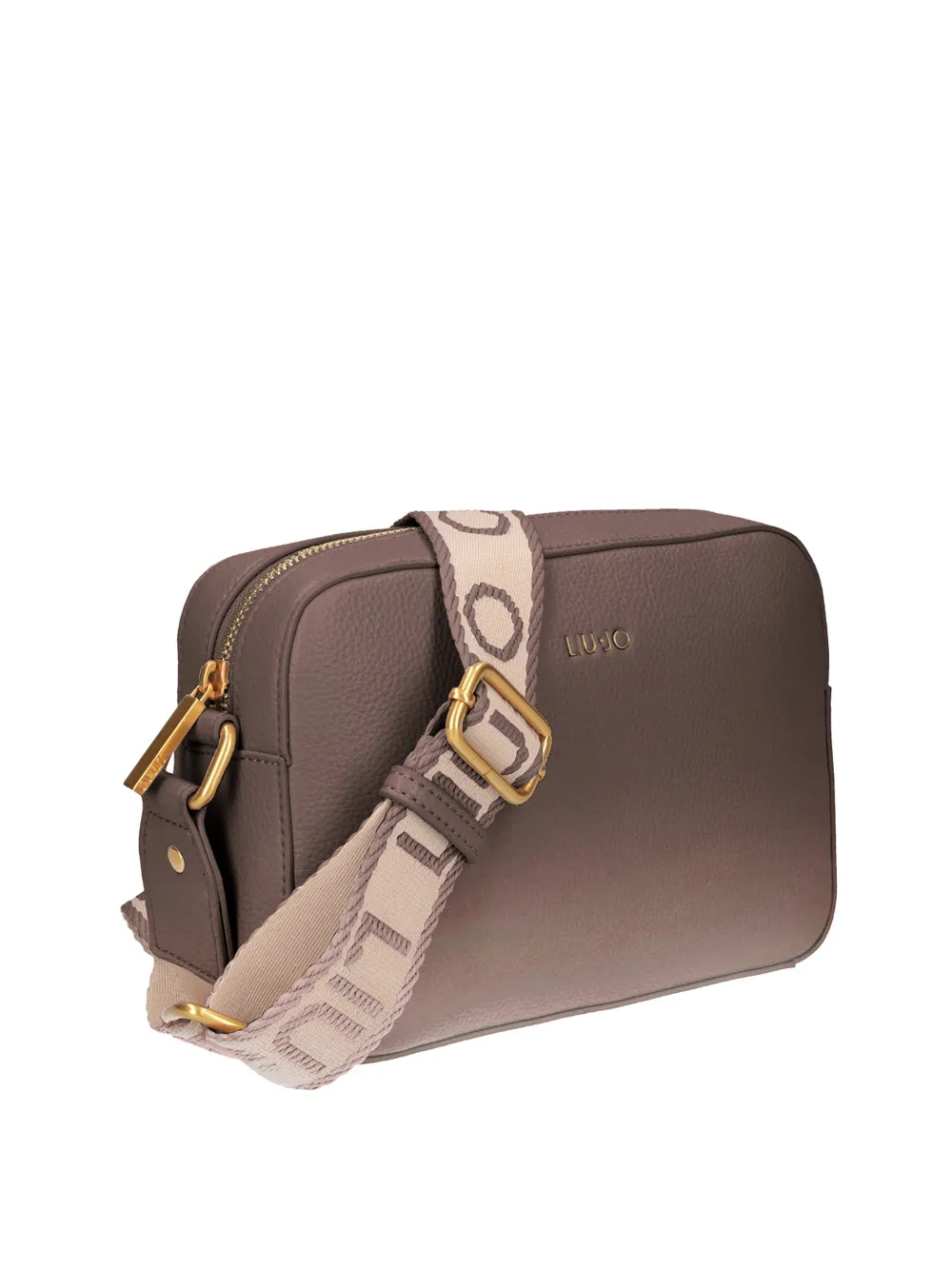 Liu Jo Borsa a Tracolla Ecs M Camera Case Donna Mod. AF4204E0031 X0582 Brown Stone Met