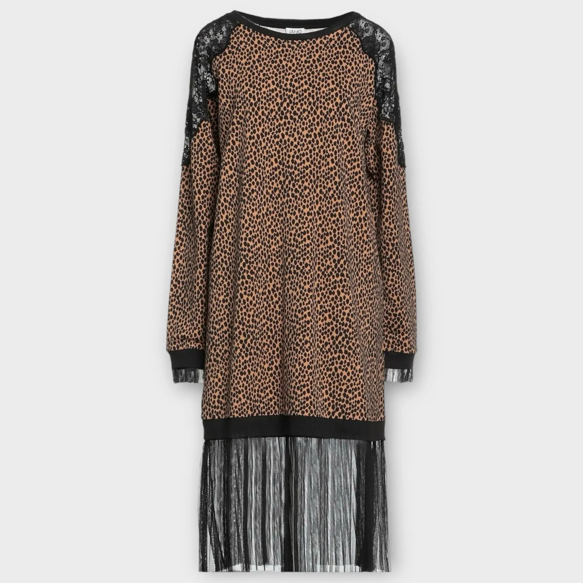 Liu Jo – Vestito manica lunga maculato