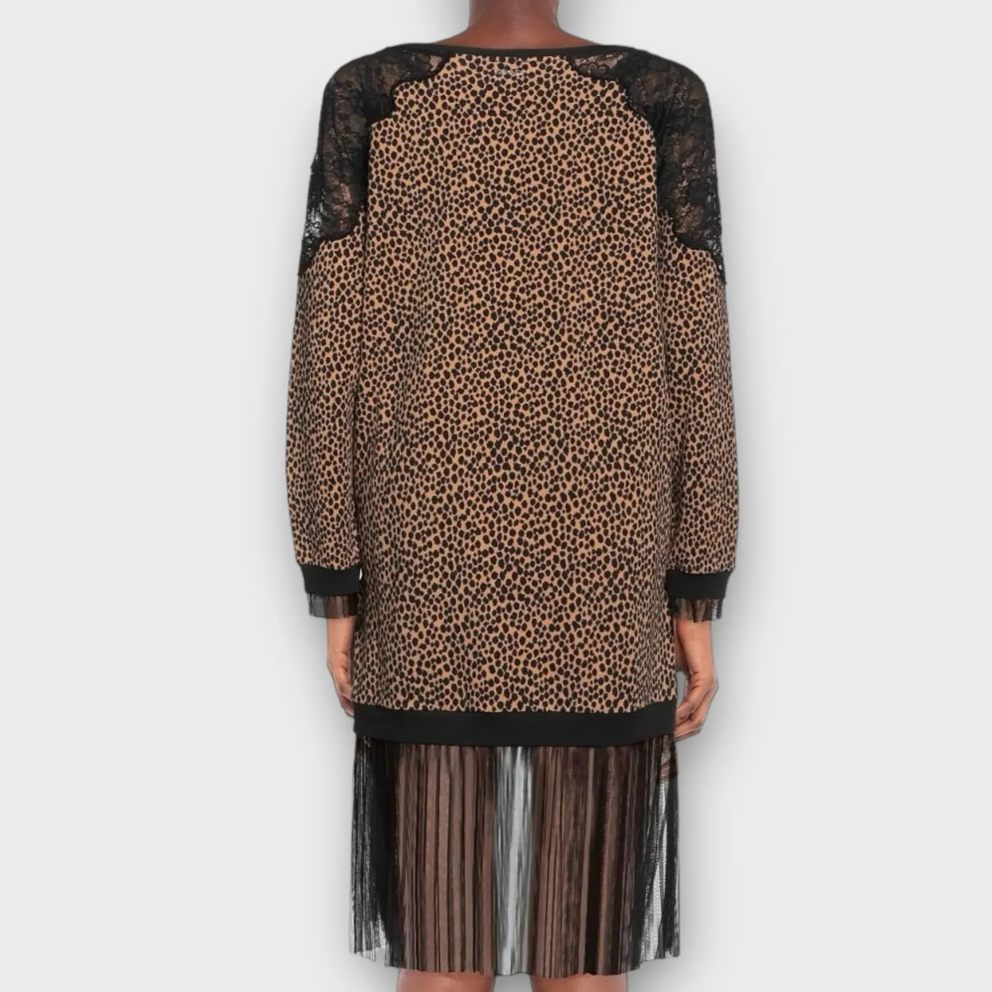 Liu Jo – Vestito manica lunga maculato