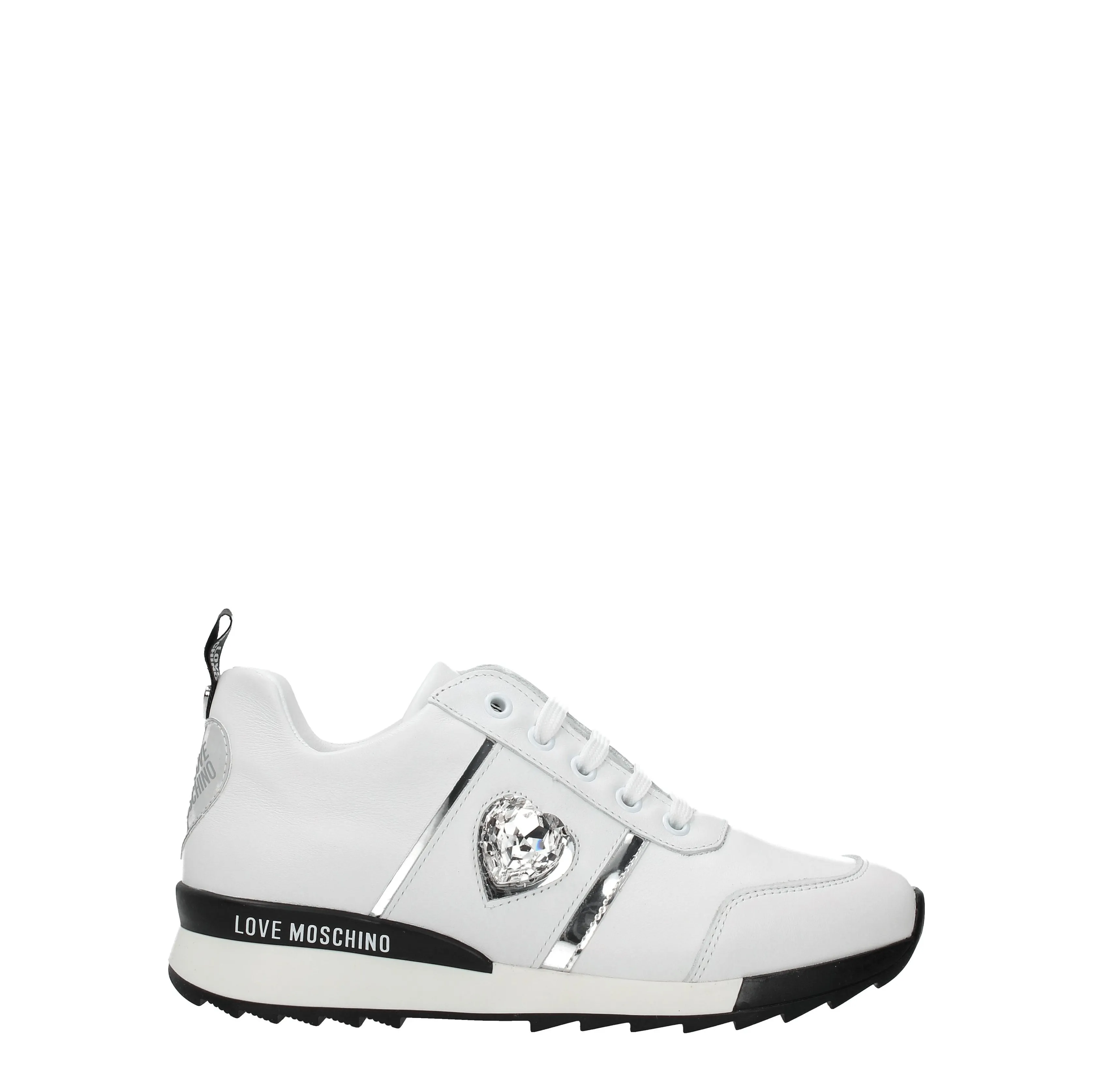 Love Moschino Sneakers Donna Pelle Bianco