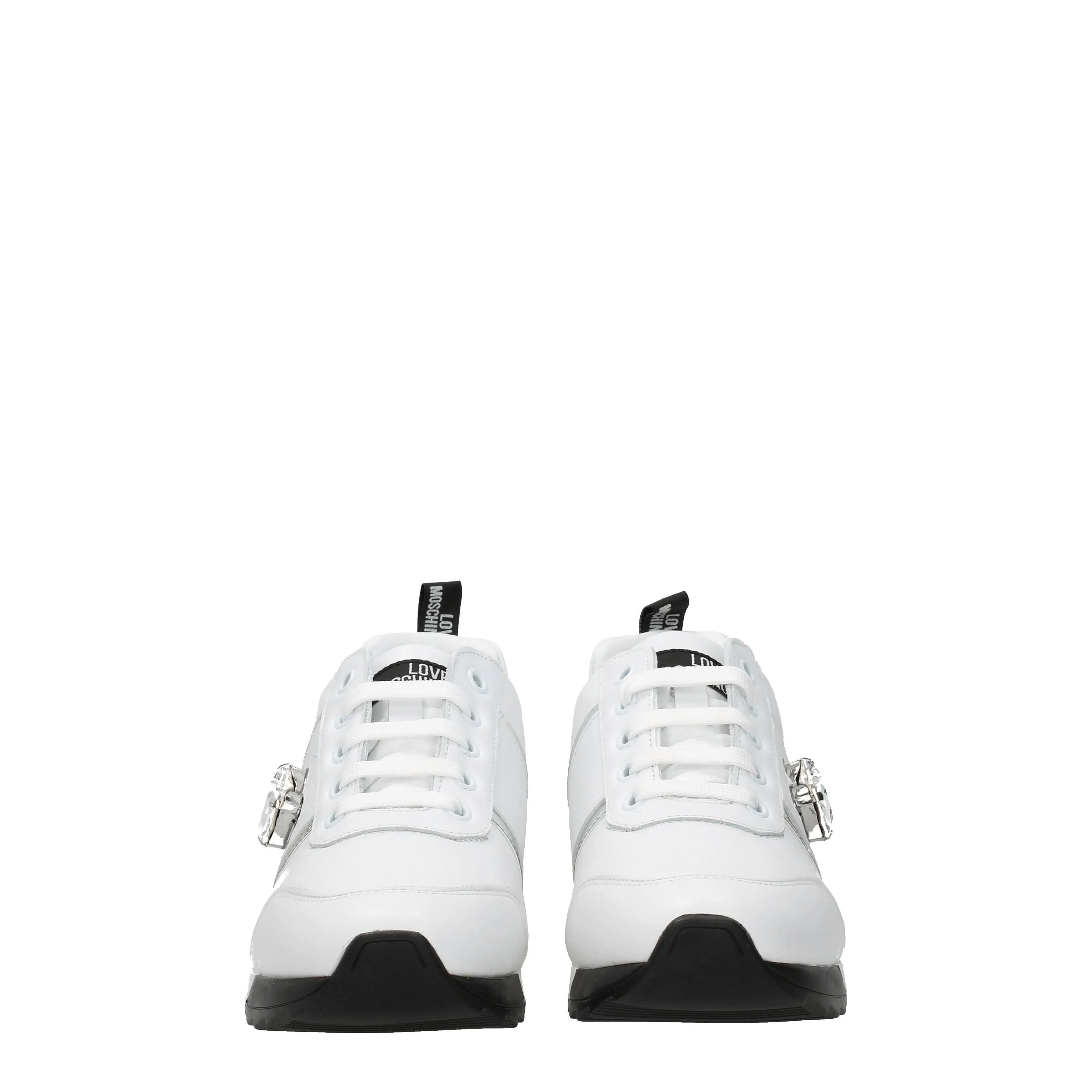 Love Moschino Sneakers Donna Pelle Bianco