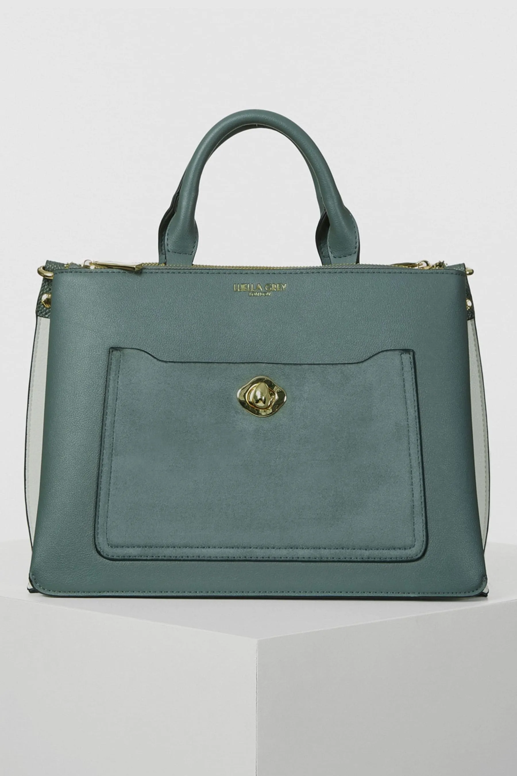 Luella Grey Verde - Olympia - Borsa shopping