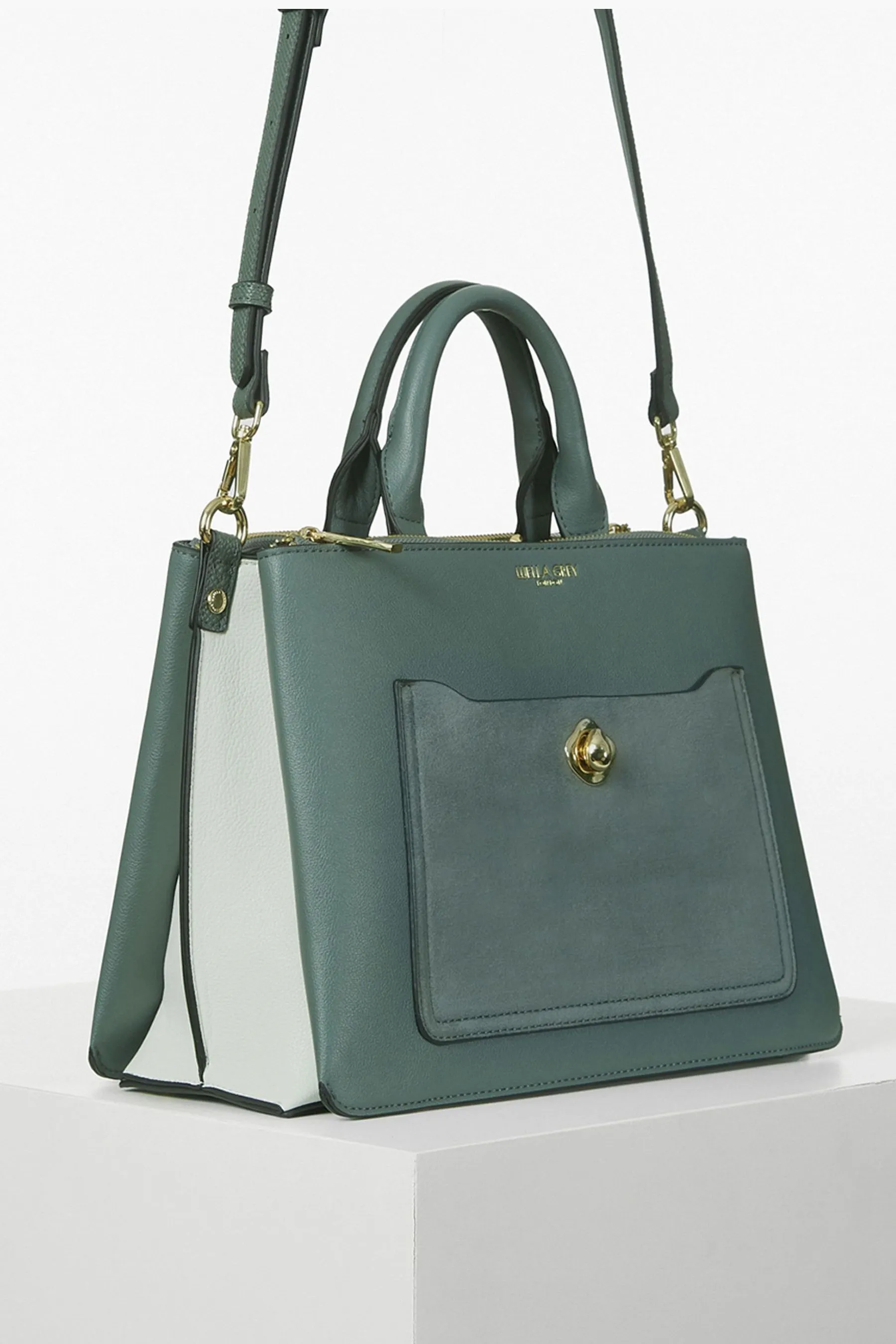 Luella Grey Verde - Olympia - Borsa shopping