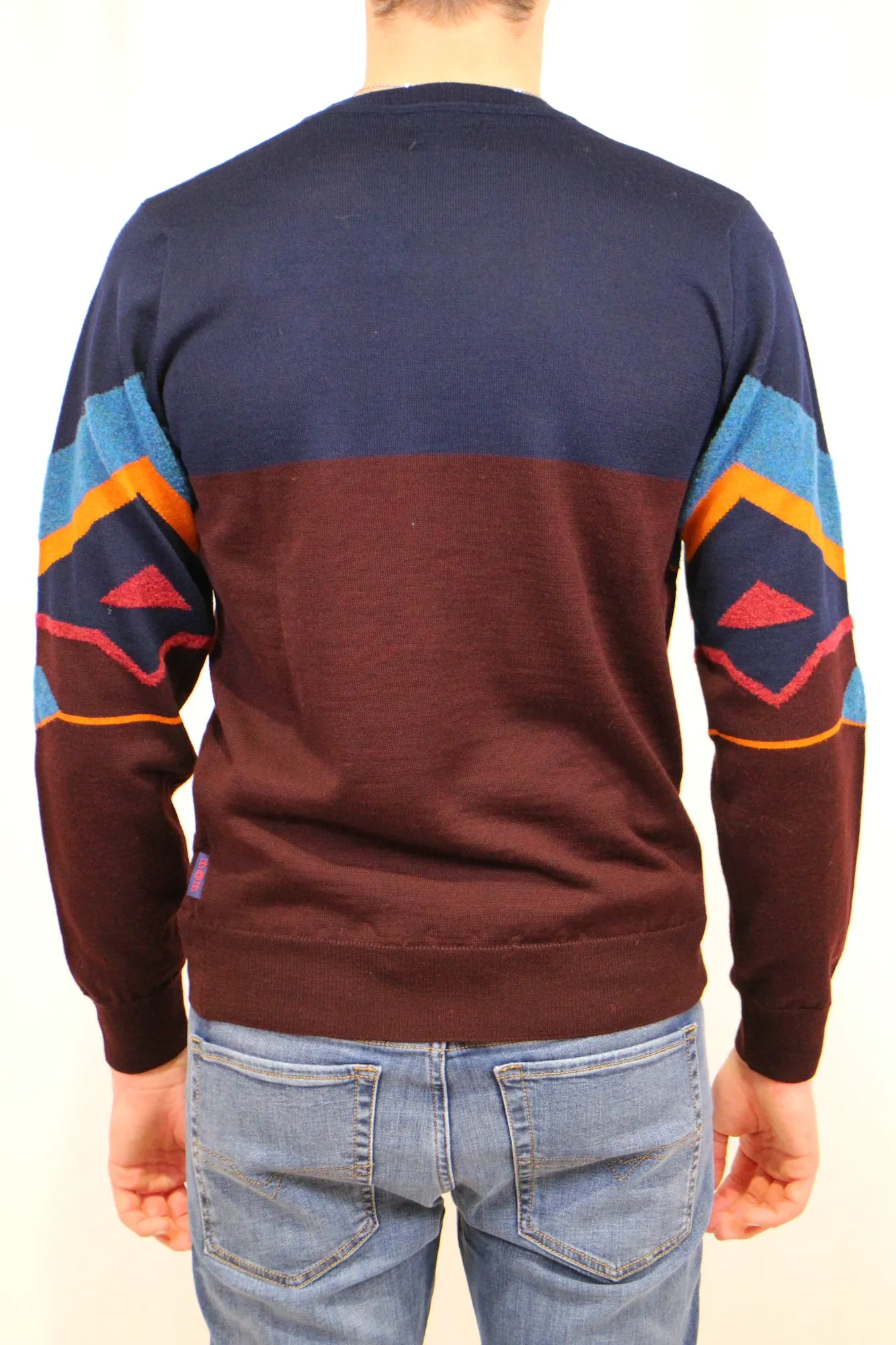 Maglia intarsio Bob