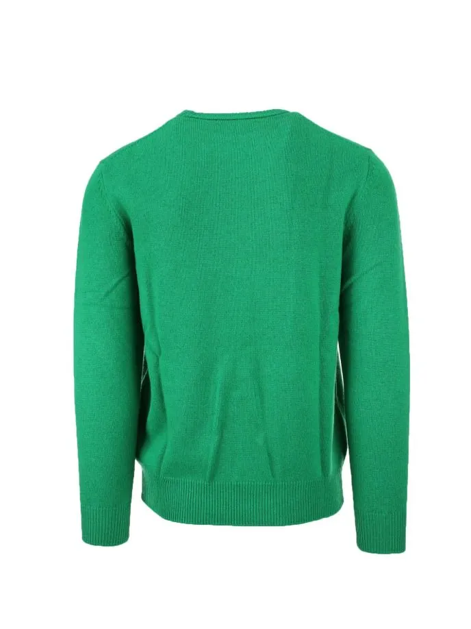 Maglia pullover girocollo in lana Saint Barth Tennis Team