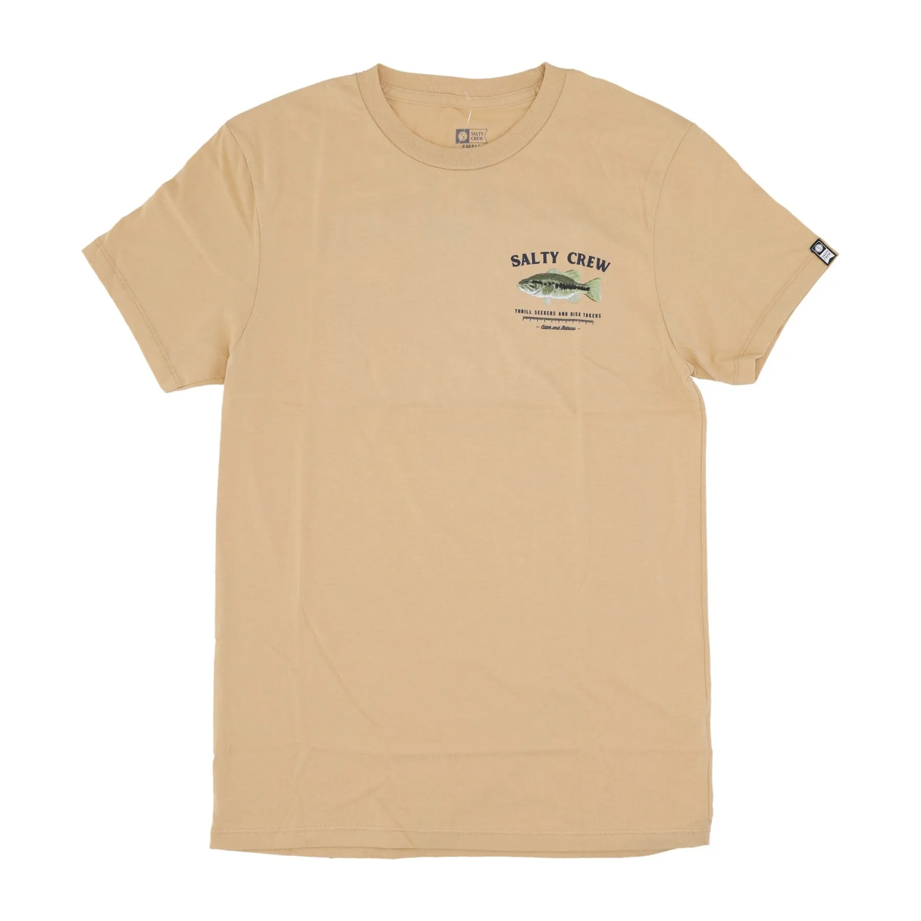 Maglietta Uomo Bigmouth Premium Camel