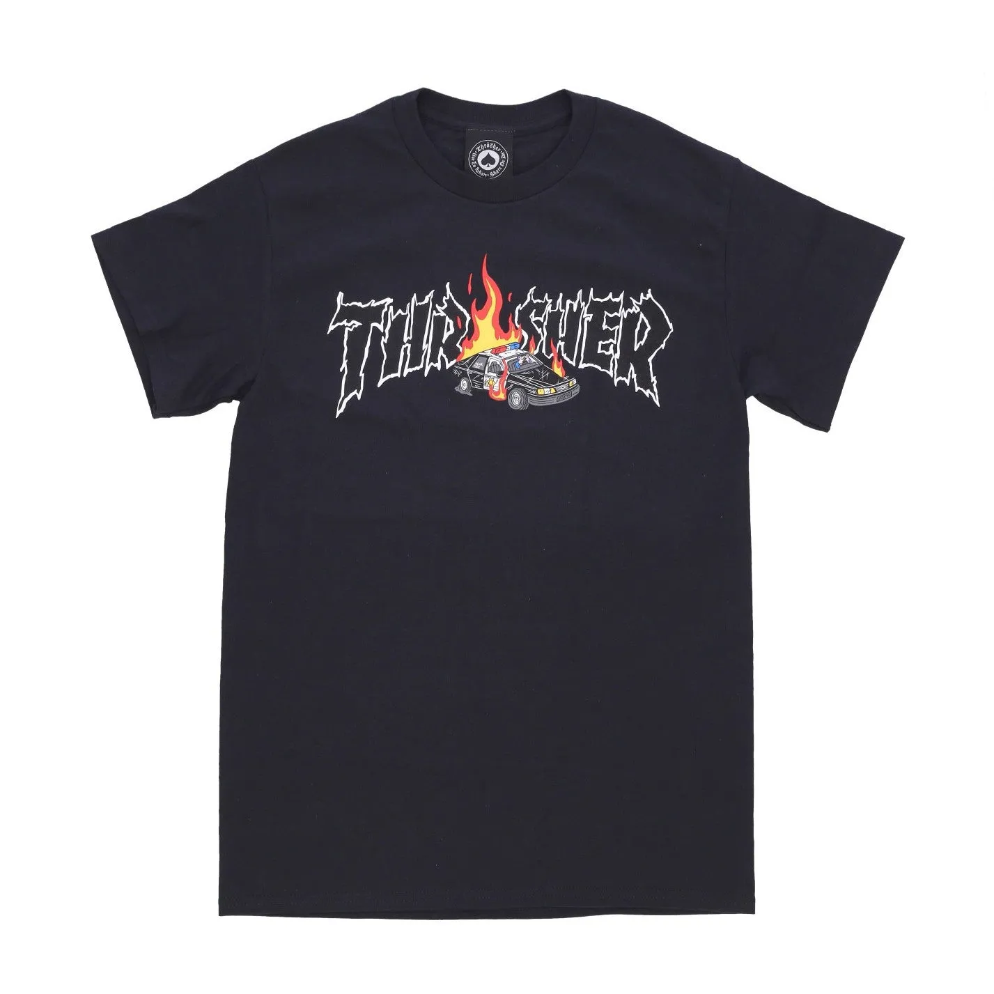 Maglietta Uomo Cop Car Tee Black