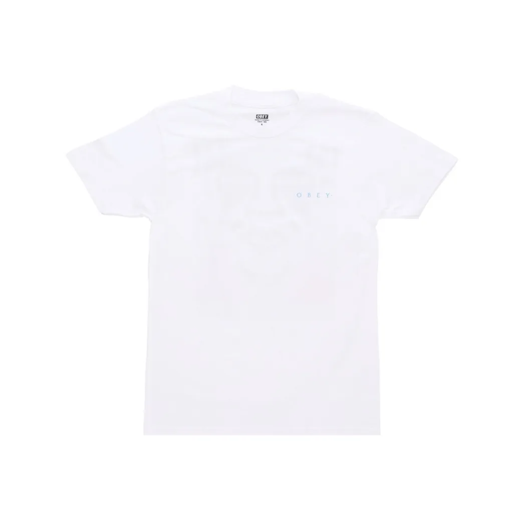 maglietta uomo deco icon face classic tee WHITE