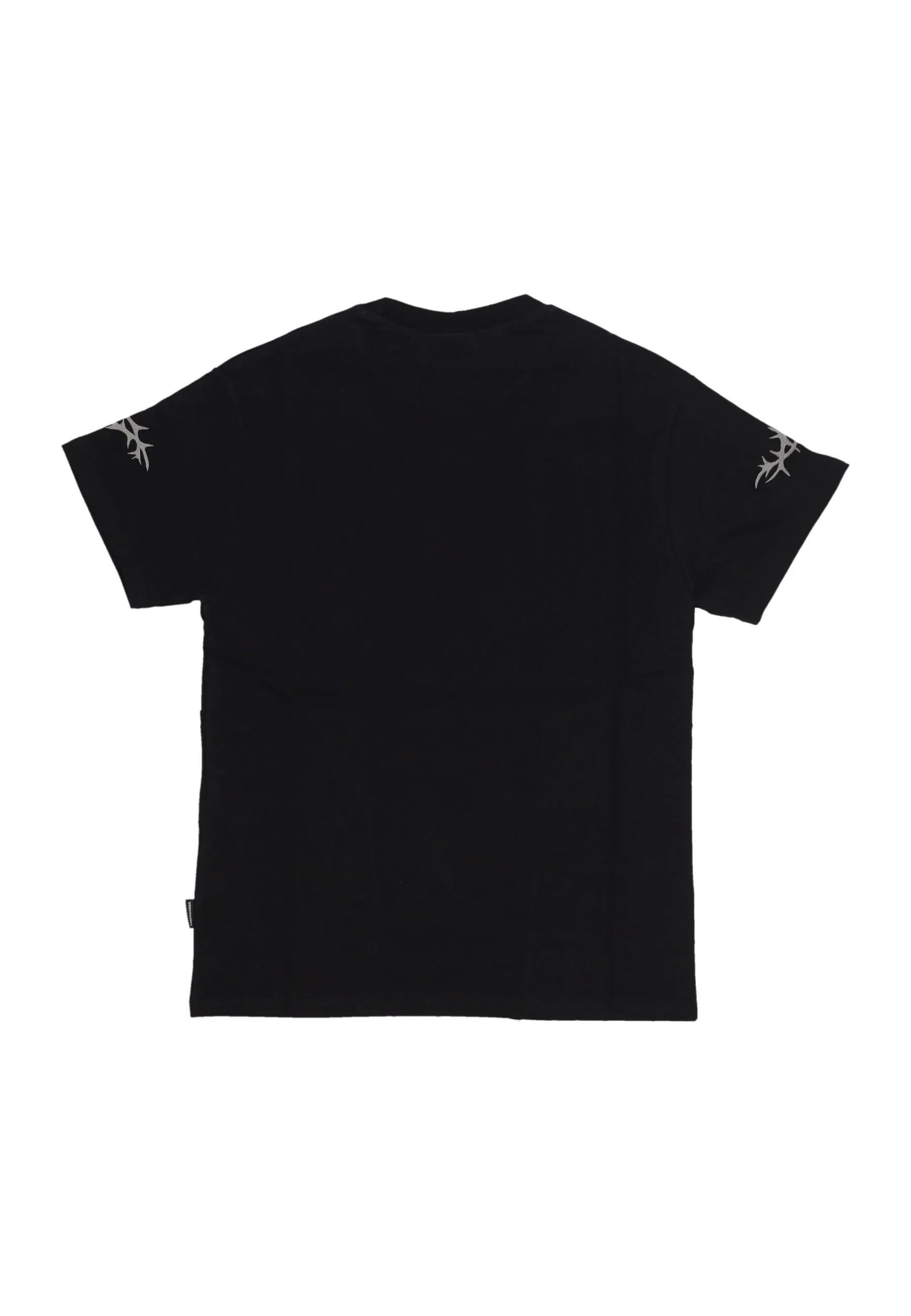 Maglietta Uomo Logo Crown Tee Black