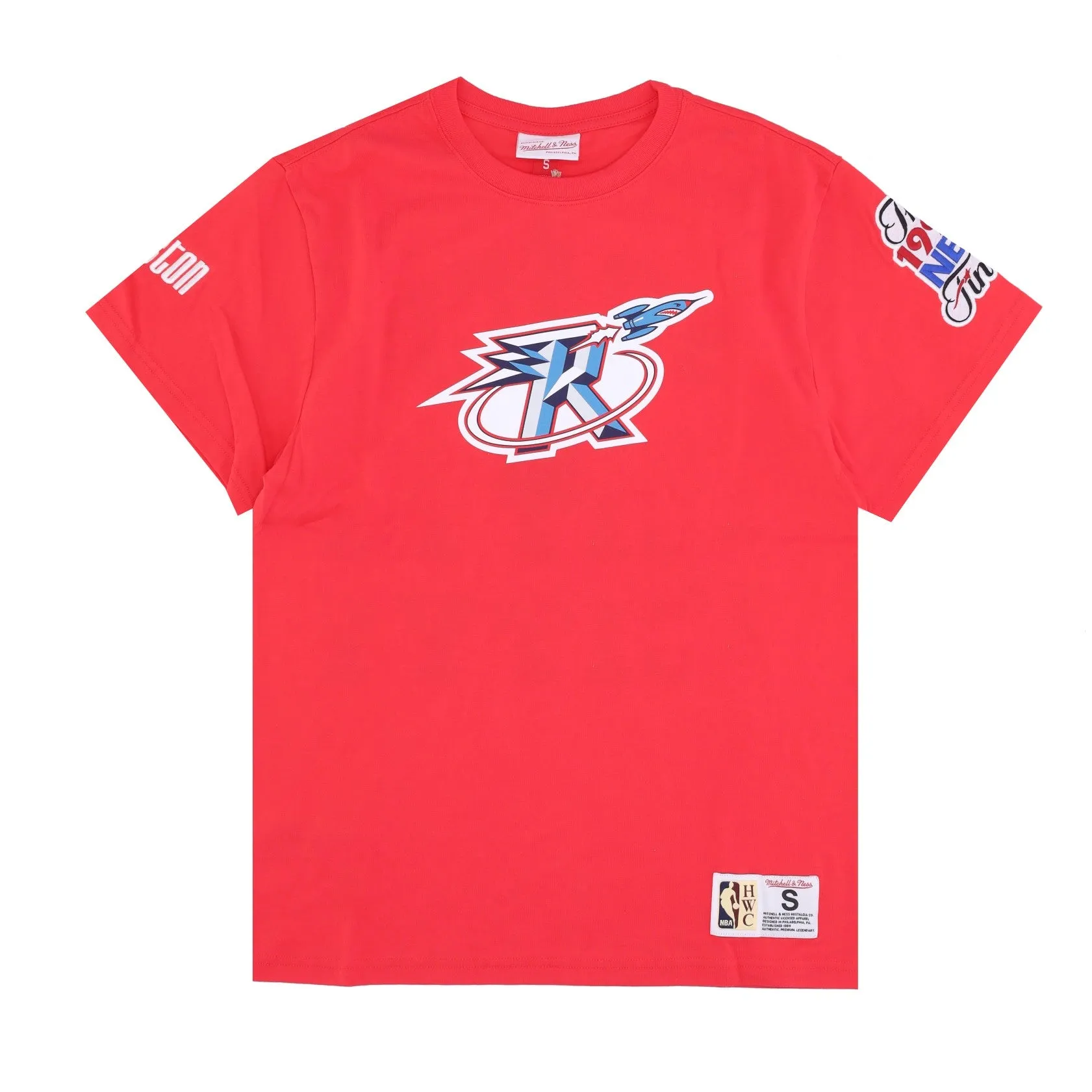 Maglietta Uomo Nba Team Origins Top Hardwood Classics Houroc Scarlet