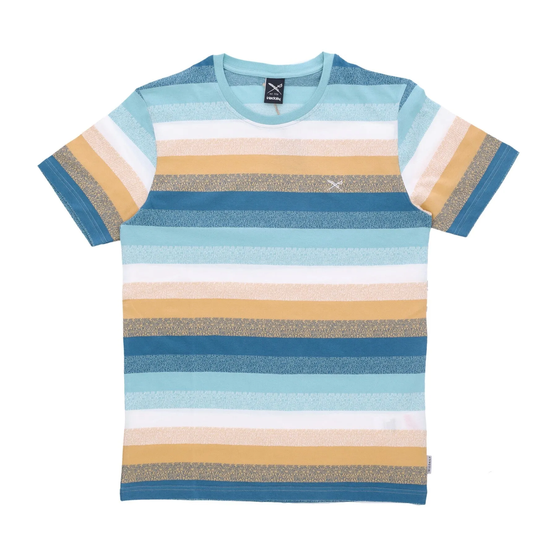 Maglietta Uomo Pixelize Tee Green Blue