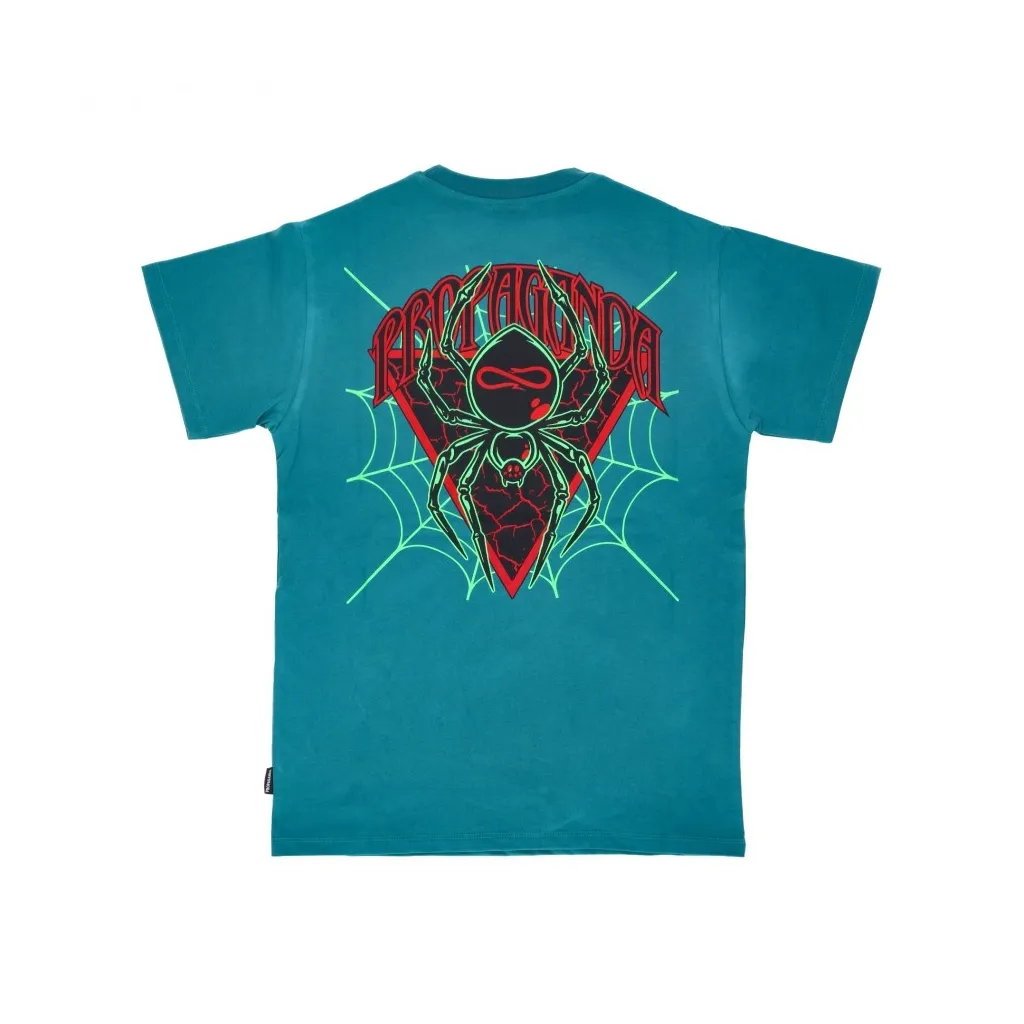 maglietta uomo triangle web tee PETROL