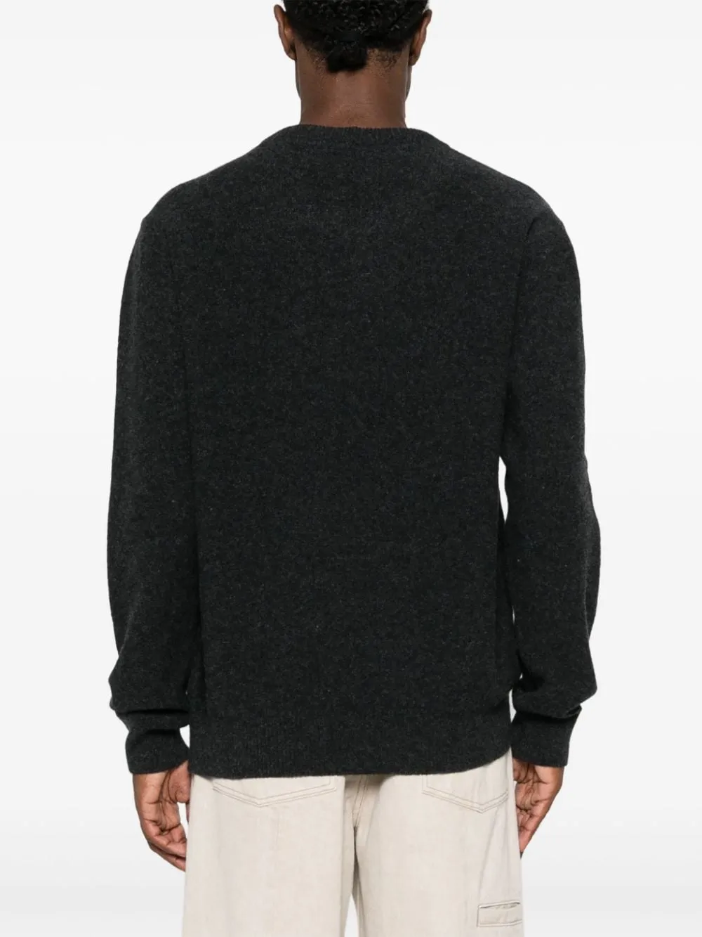 Maglione a girocollo in grigio Lemaire - uomo