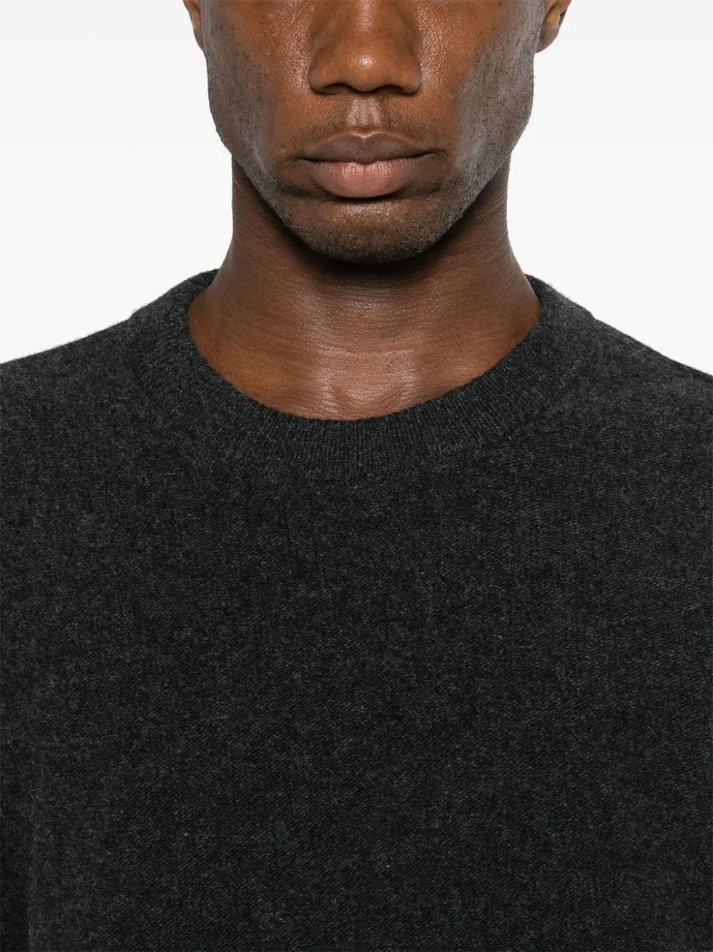 Maglione a girocollo in grigio Lemaire - uomo