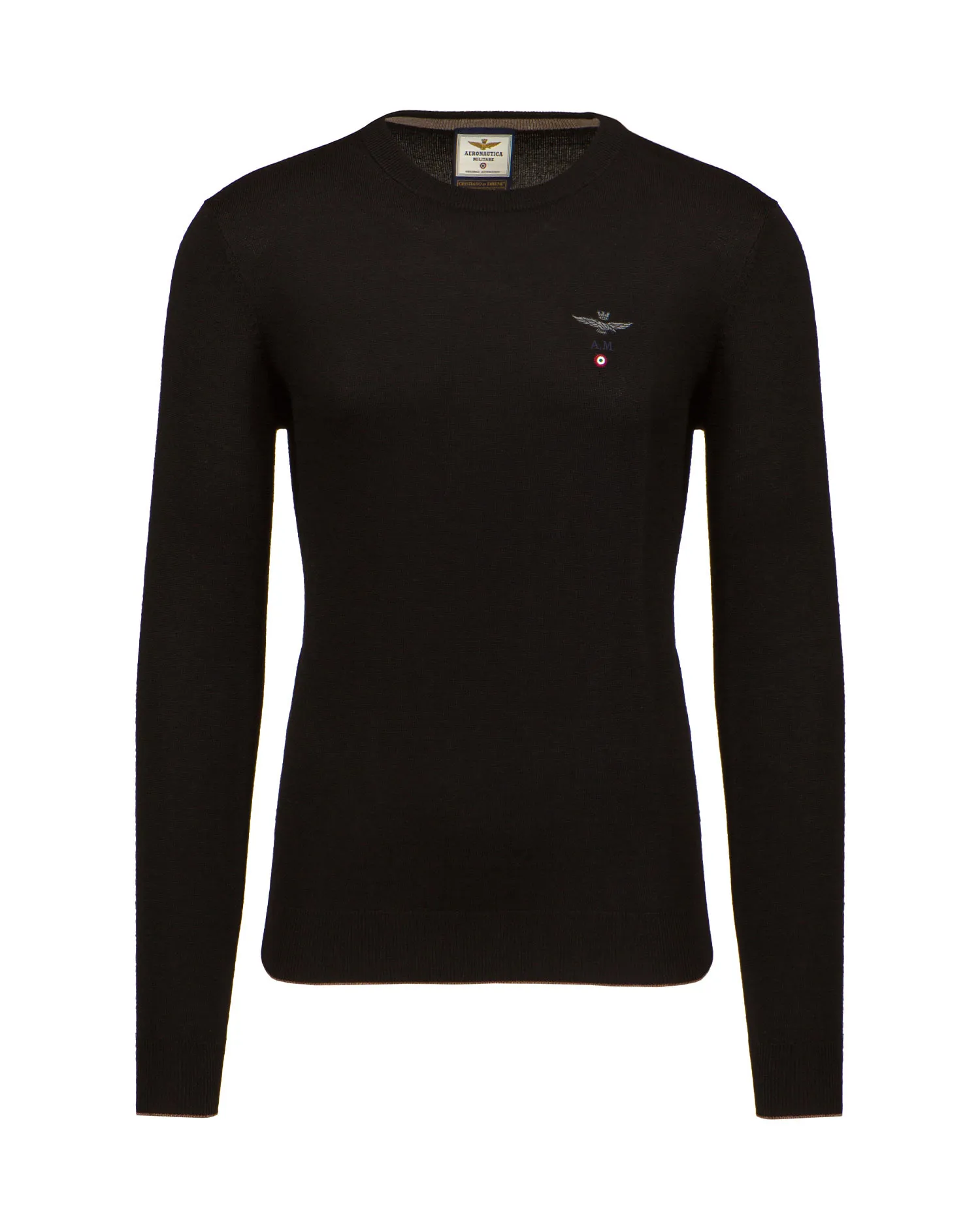 Maglione di lana AERONAUTICA MILITARE ma1388l415-34300