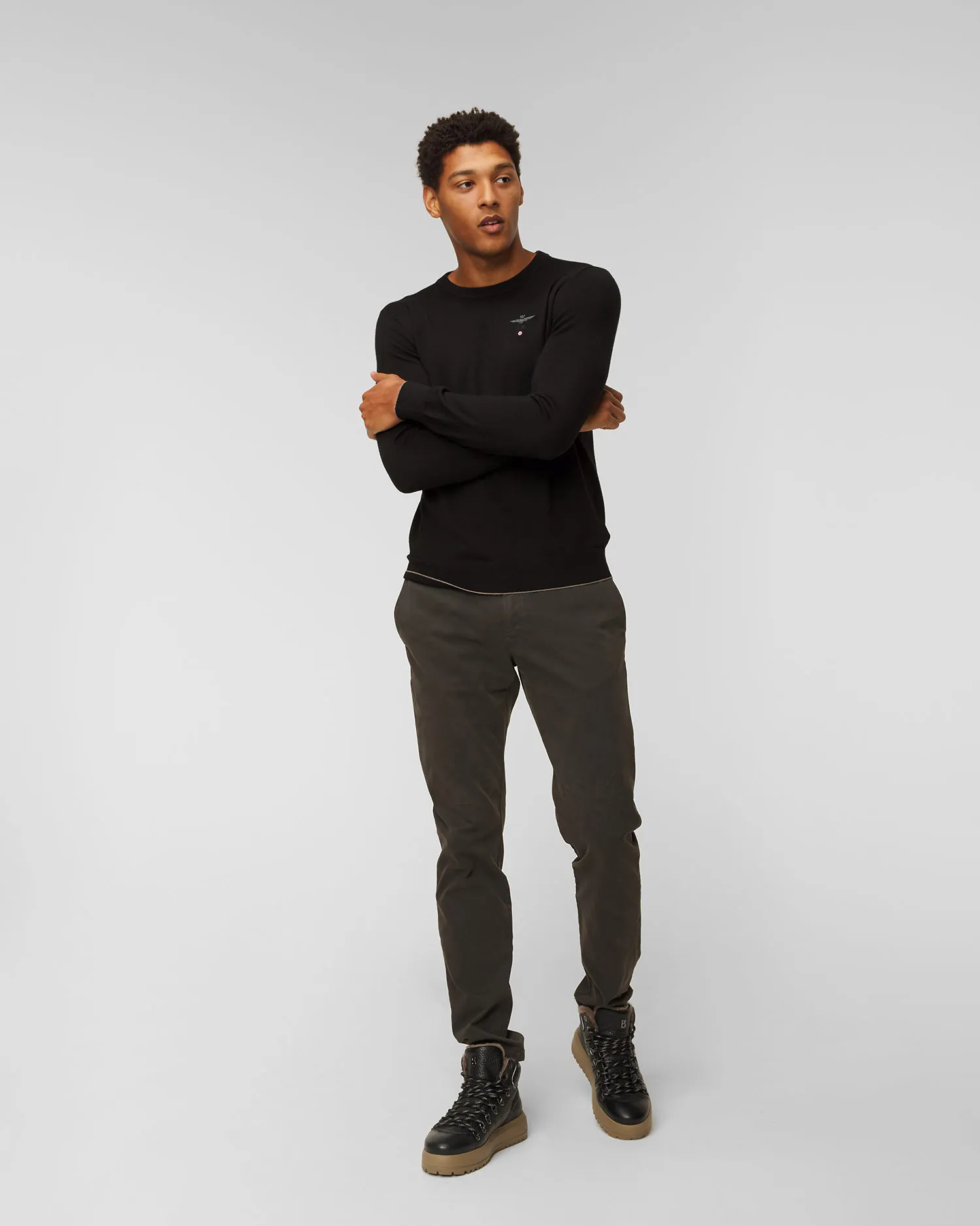Maglione di lana AERONAUTICA MILITARE ma1388l415-34300