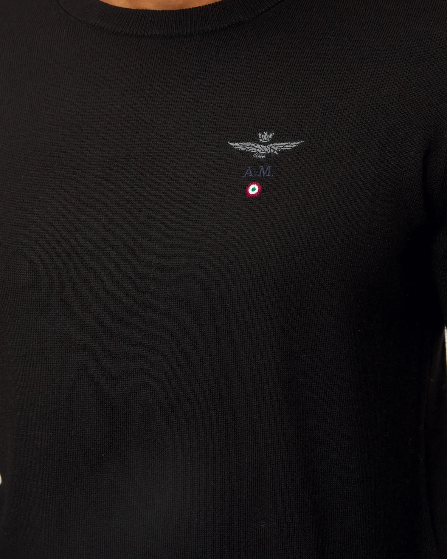 Maglione di lana AERONAUTICA MILITARE ma1388l415-34300