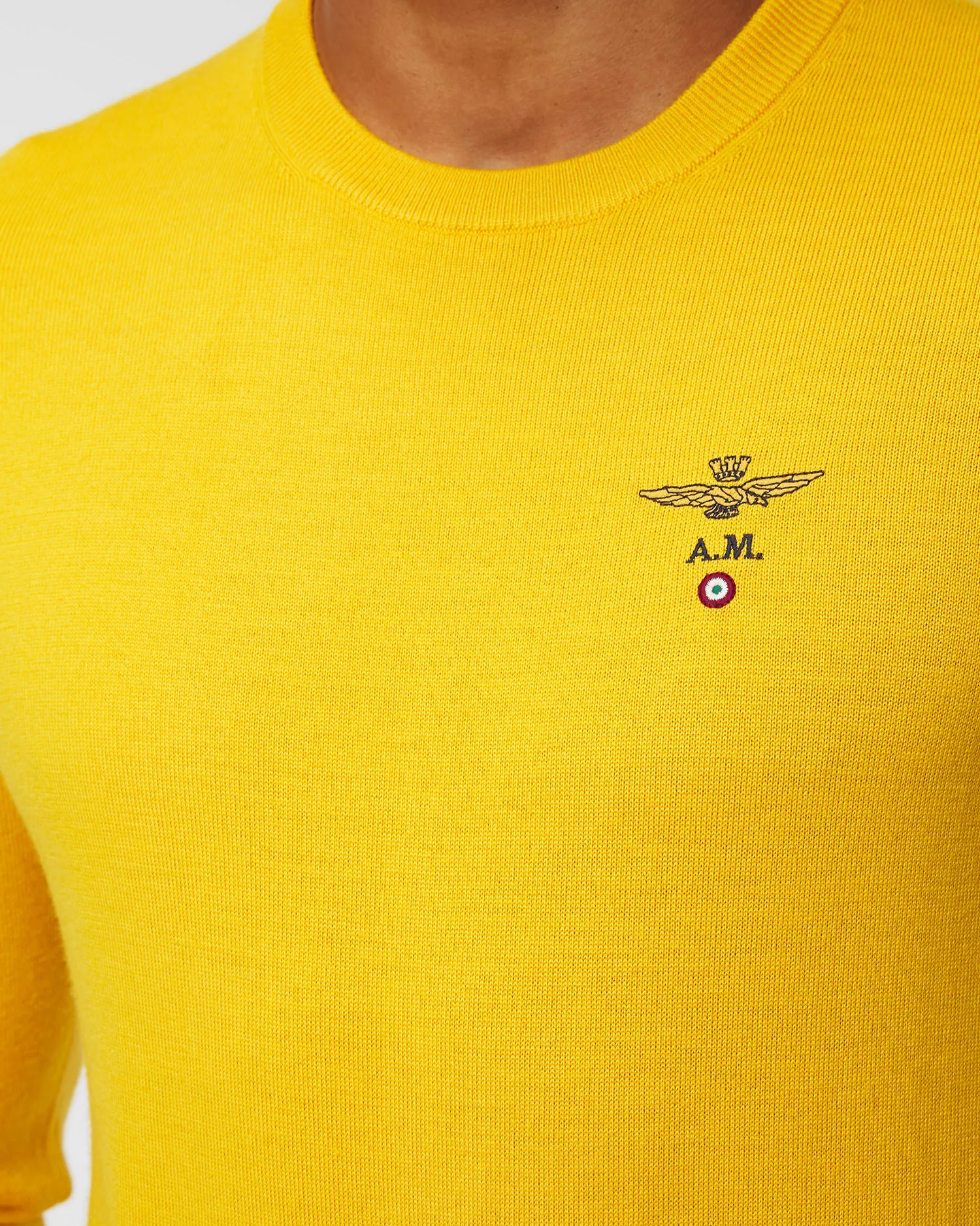 Maglione di lana AERONAUTICA MILITARE ma1388l415-57468