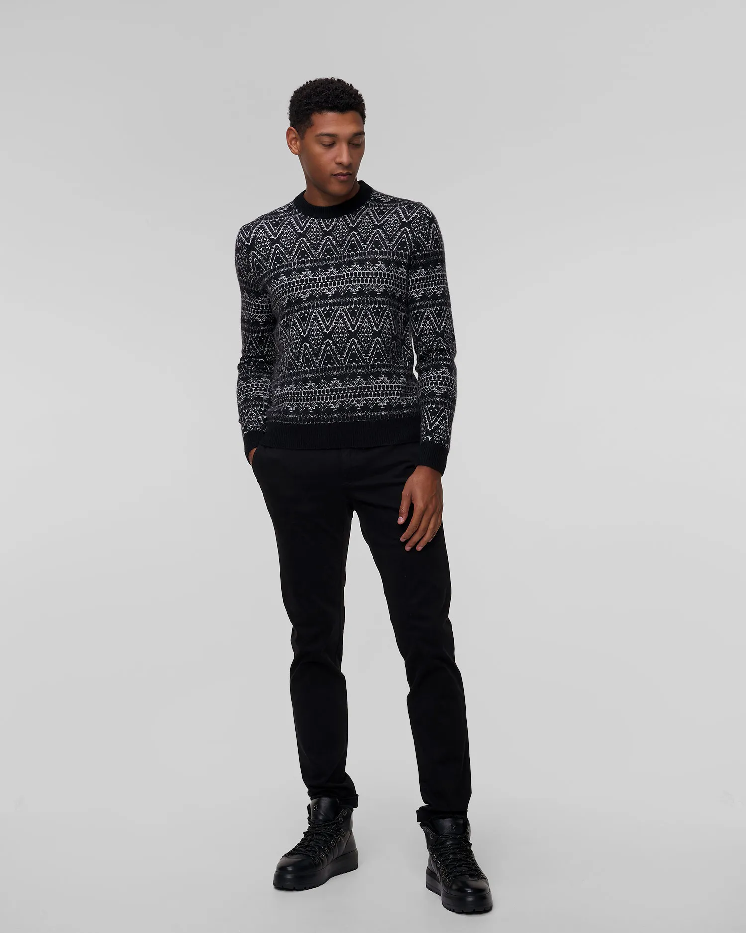 Maglione di lana con cashmere da uomo BOGNER Draco 88812761-26