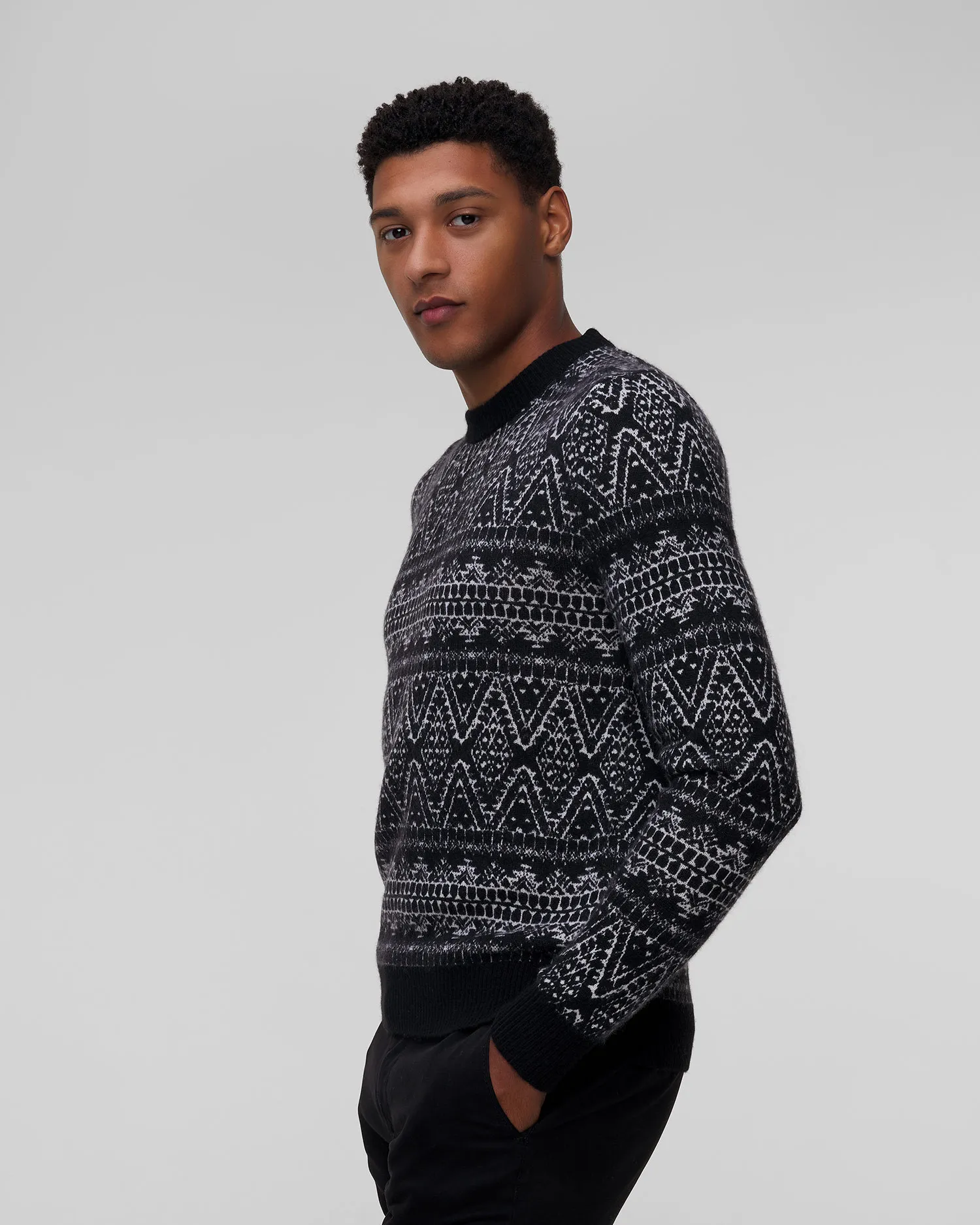 Maglione di lana con cashmere da uomo BOGNER Draco 88812761-26