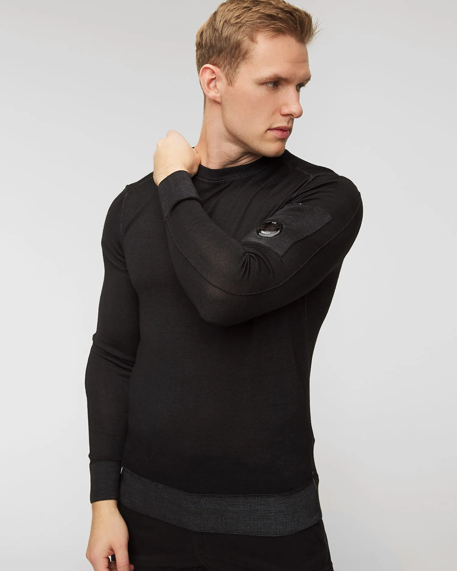 Maglione di lana C.P. COMPANY 13CMKN245A003247F-999