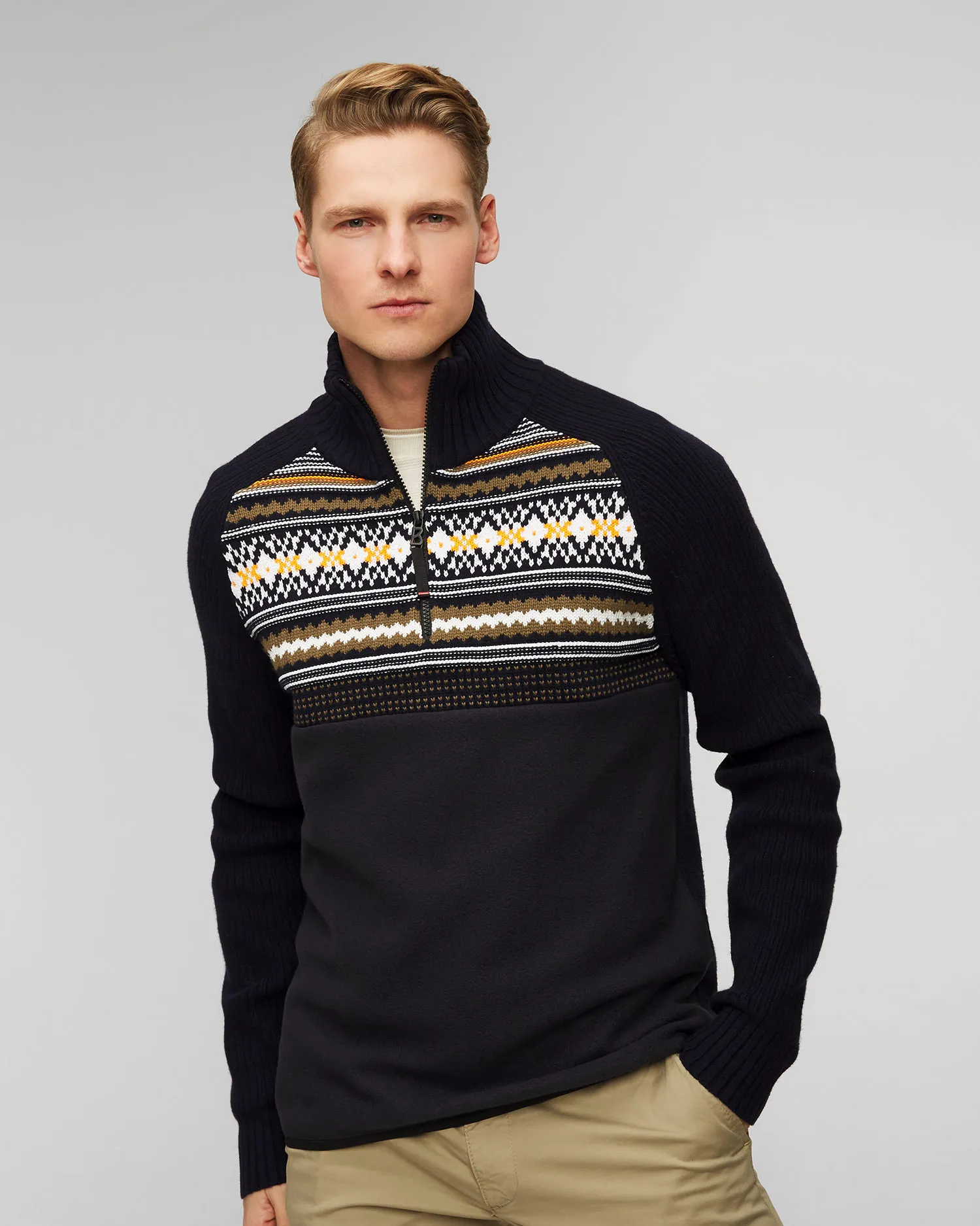 Maglione di lana da uomo BOGNER FIRE+ICE Vario 84018490-468