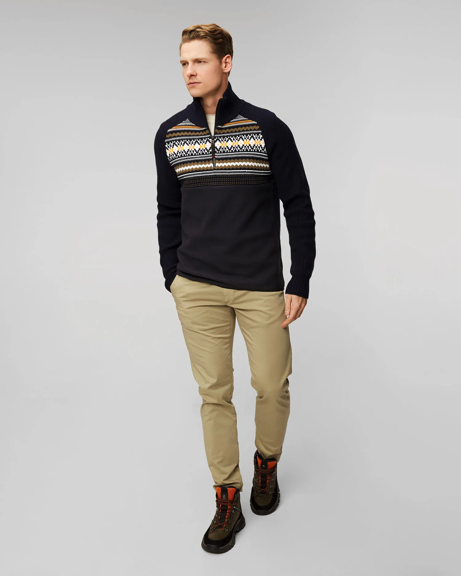 Maglione di lana da uomo BOGNER FIRE+ICE Vario 84018490-468