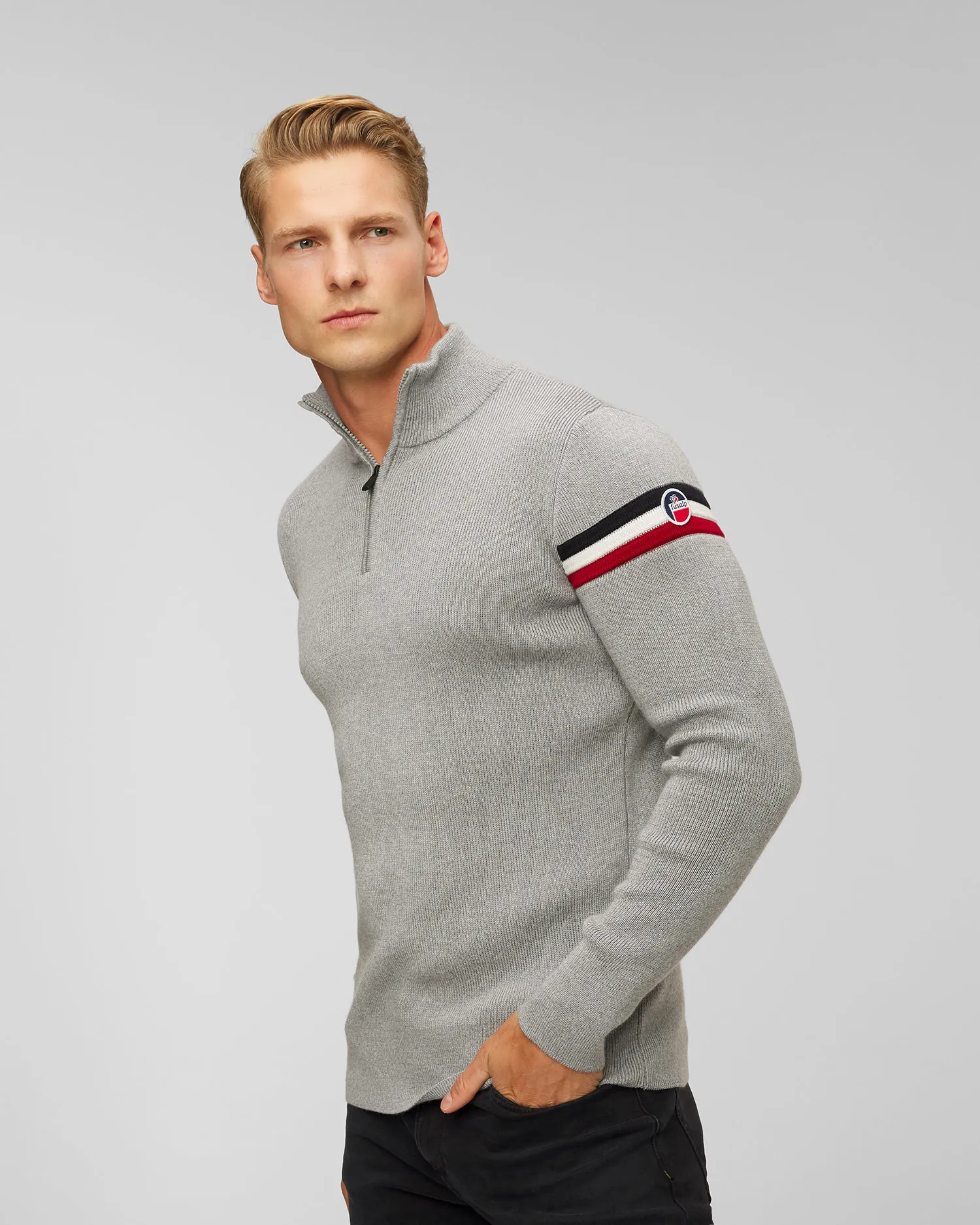Maglione di lana da uomo Fusalp Wengen IV A2126-2965