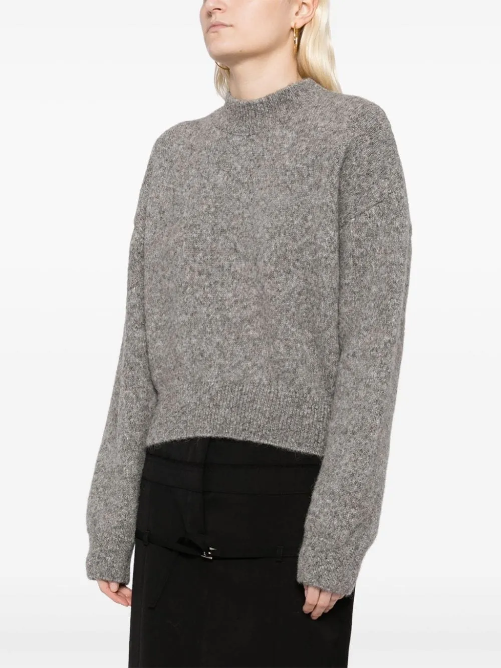 Maglione La Maille in grigio Jacquemus - donna