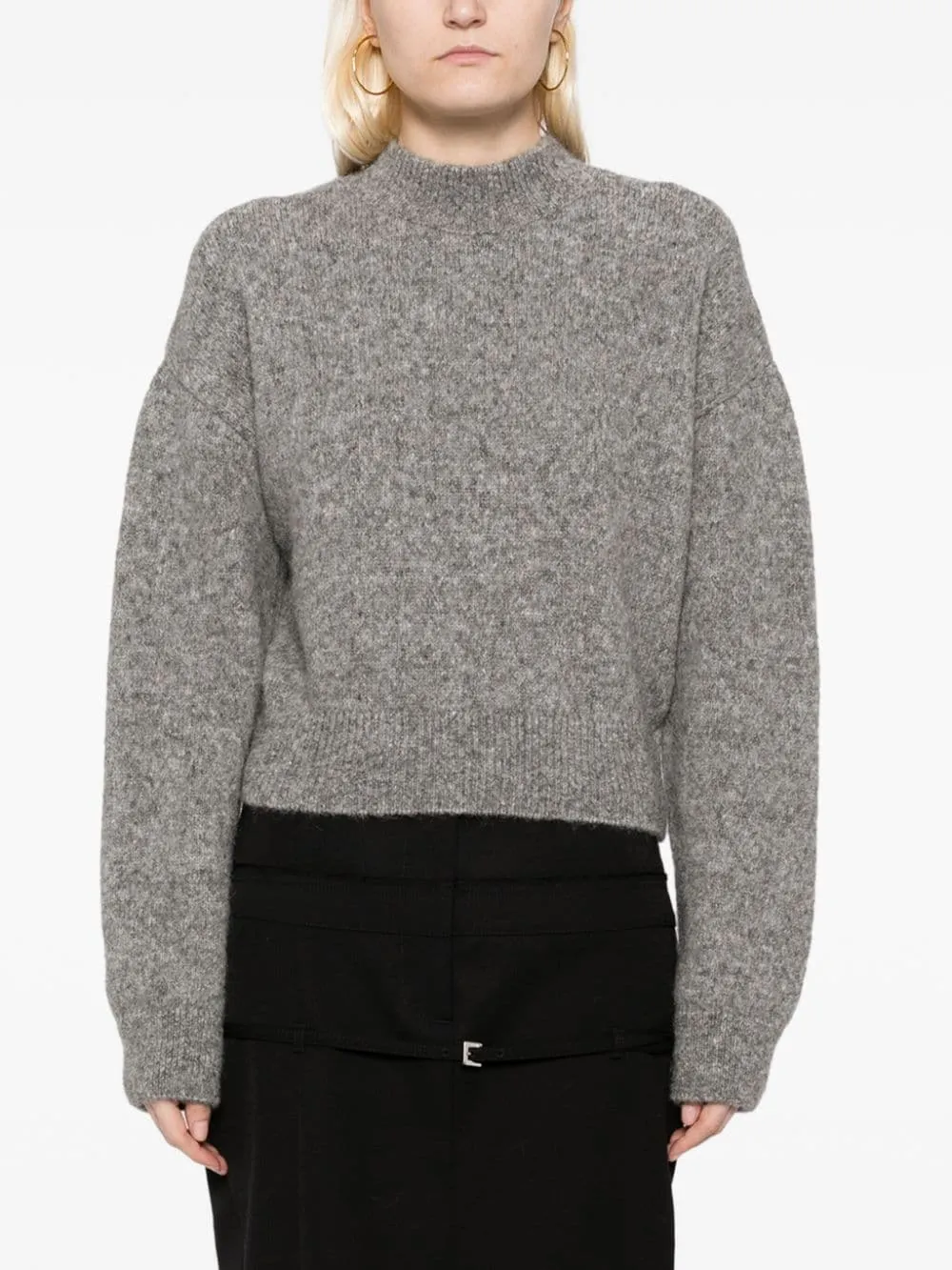Maglione La Maille in grigio Jacquemus - donna