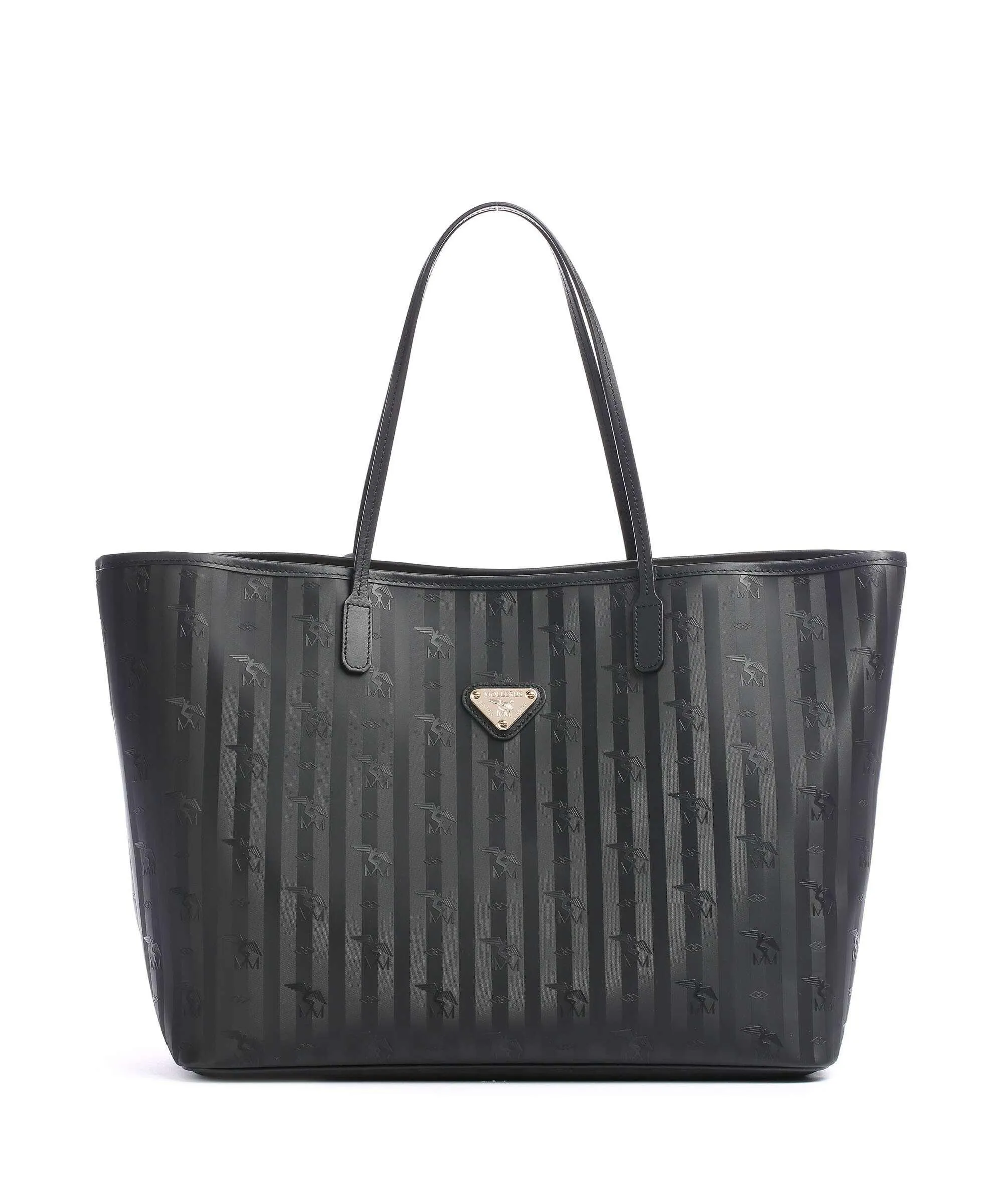 Maison Mollerus Vinerus Zuerich Borsa shopper tela nero  