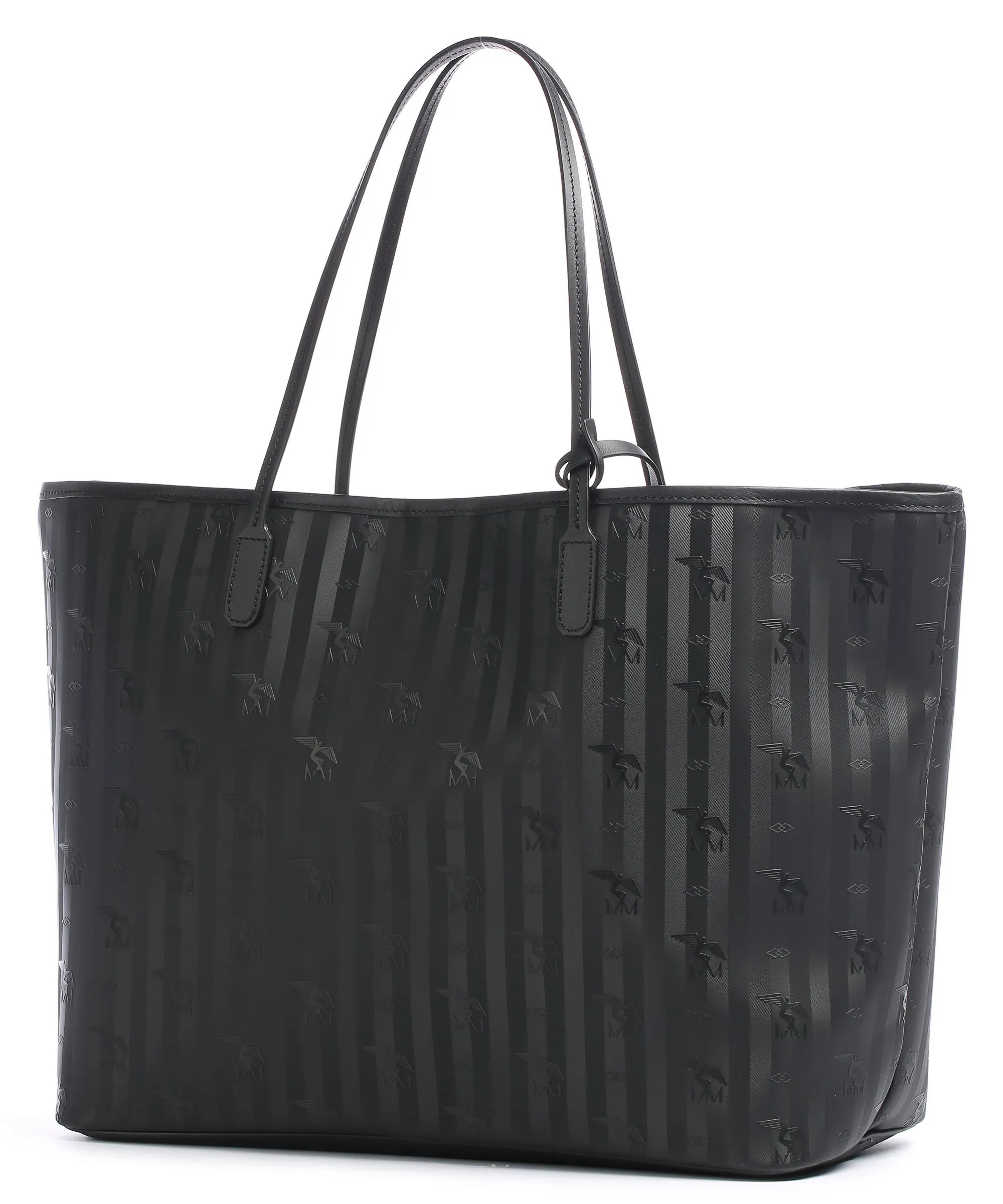  Maison Mollerus Vinerus Zuerich Borsa shopper tela nero  