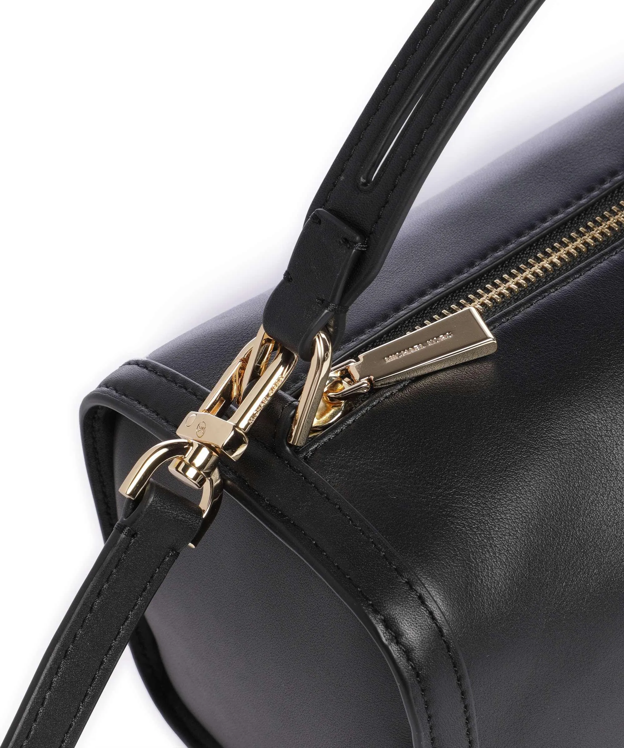  Michael Kors Orchard Borsa a mano pelle di vacchetta finemente grana nero  