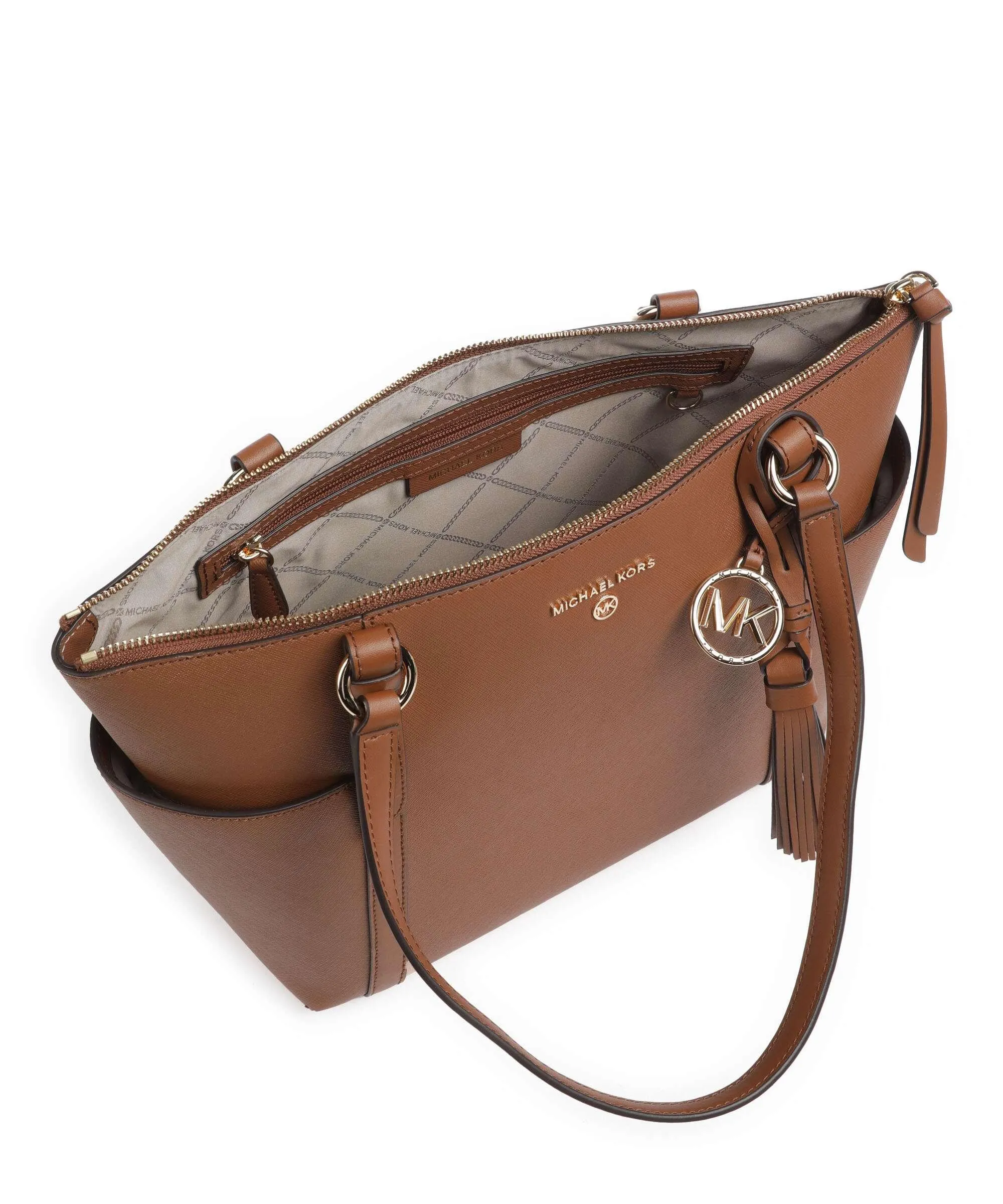  Michael Kors Sullivan Borsa shopper pelle bovina marrone  