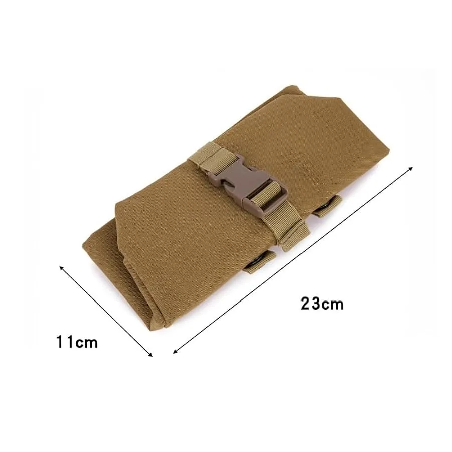 Molle tattiche Combattimento Sacchetto di Scarico Camouflage Pacchetto di Riciclaggio Attrezzatura da tiro per Sport all’aperto 