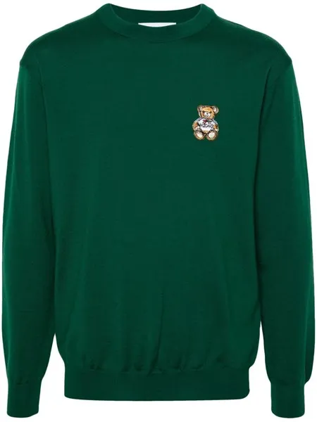 Moschino Maglione con motivo Teddy Bear