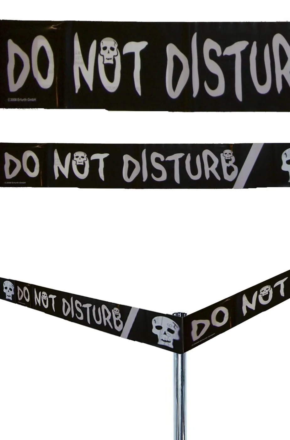 Nastro per delimitare aree vip e party Halloween do not disturb