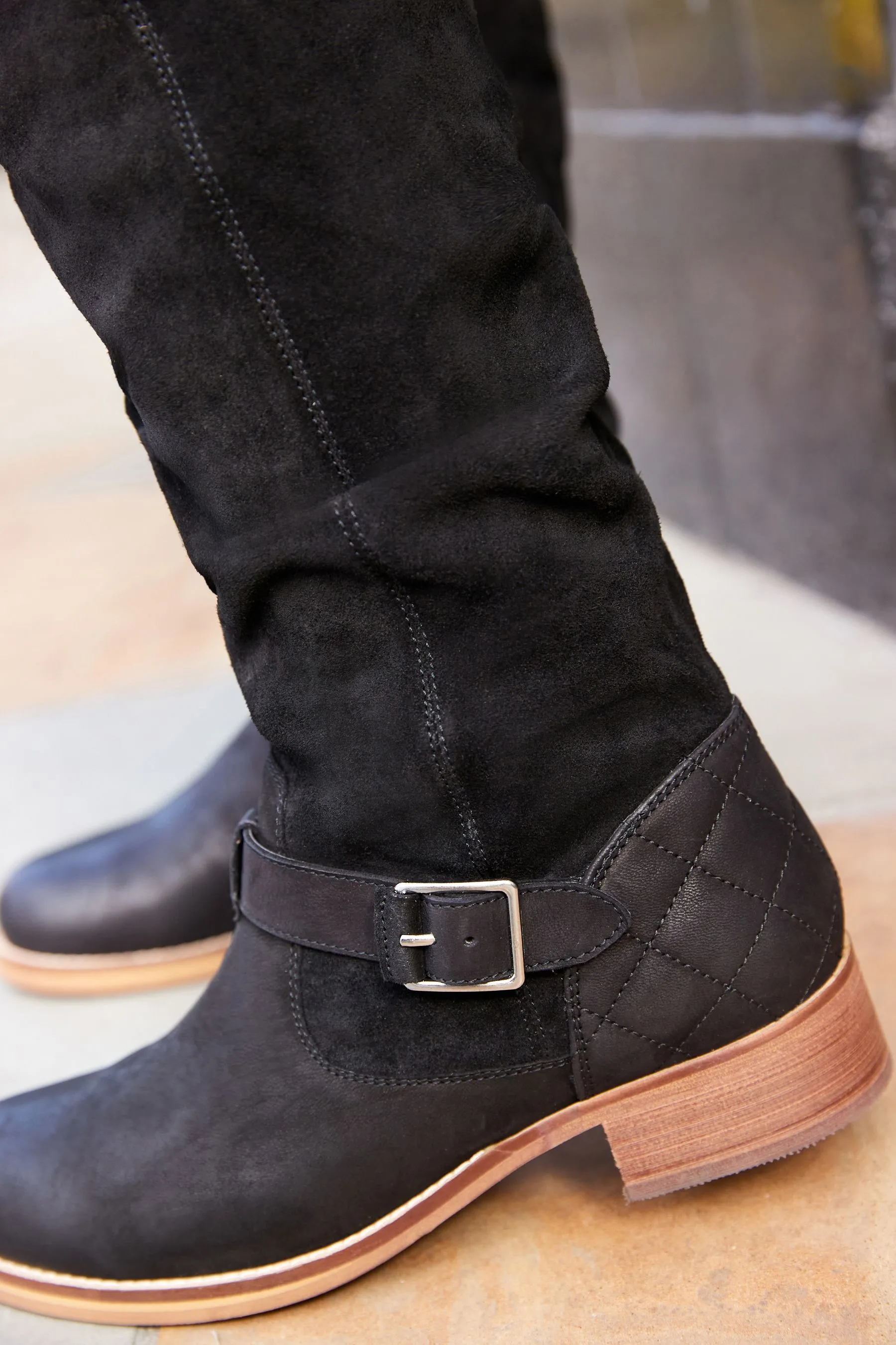 Nero  - Forever Comfort® - Stivali con tacco morbidi al ginocchio