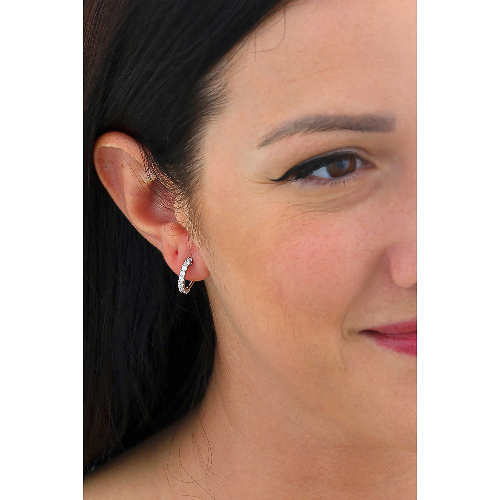 orecchini a cerchio donna Kulto925