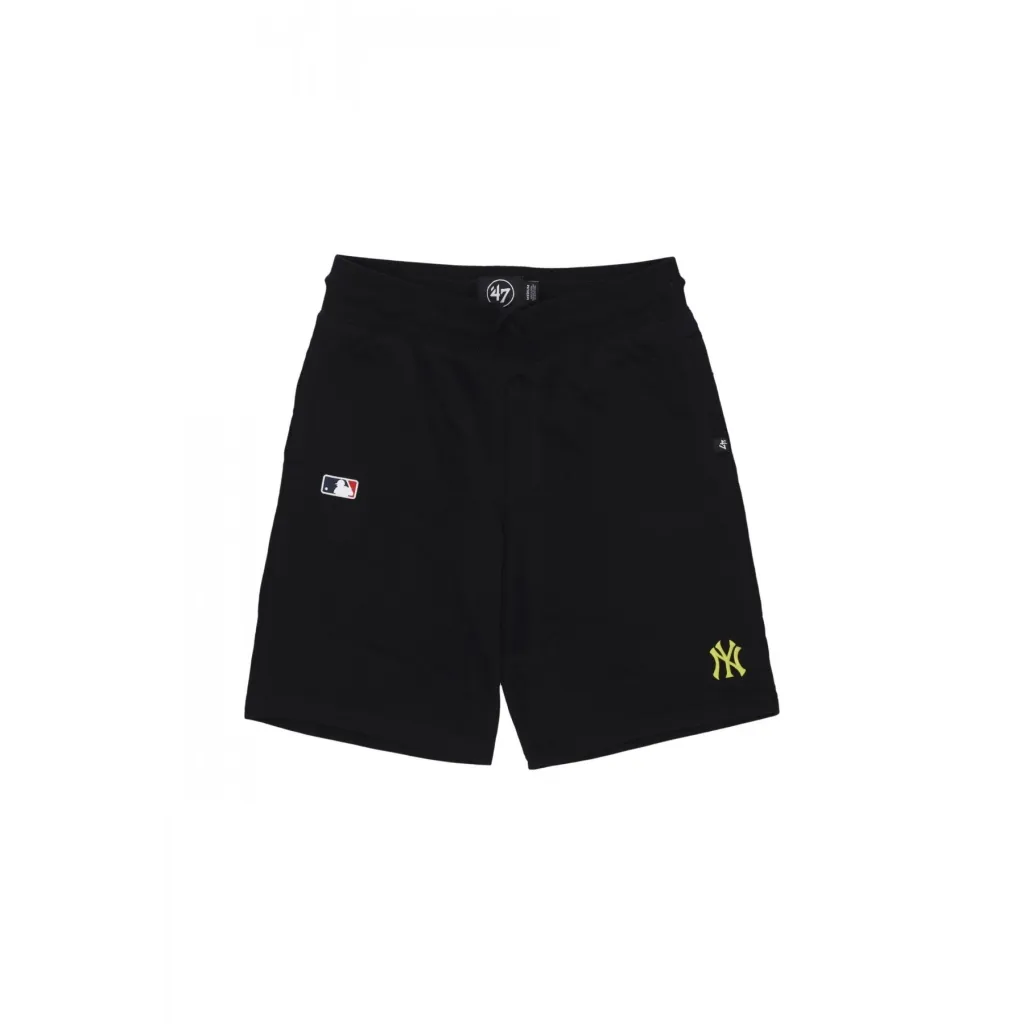 pantalone corto tuta uomo mlb base runner emb helix shorts neyyan JET BLACK