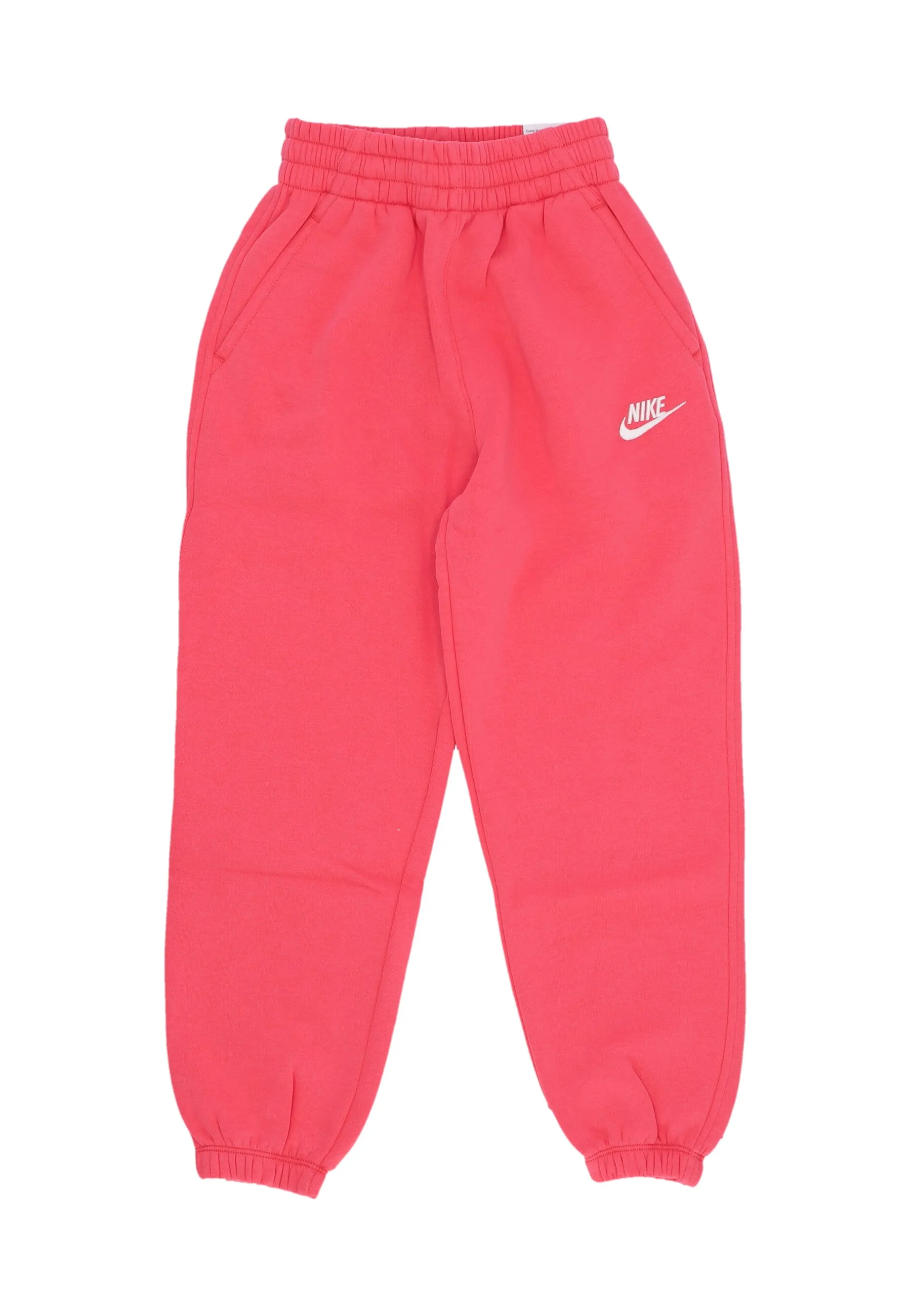 Pantalone Tuta Felpato Ragazza Sportswear Club Fleece Loose Pant Aster Pink/aster Pink/white